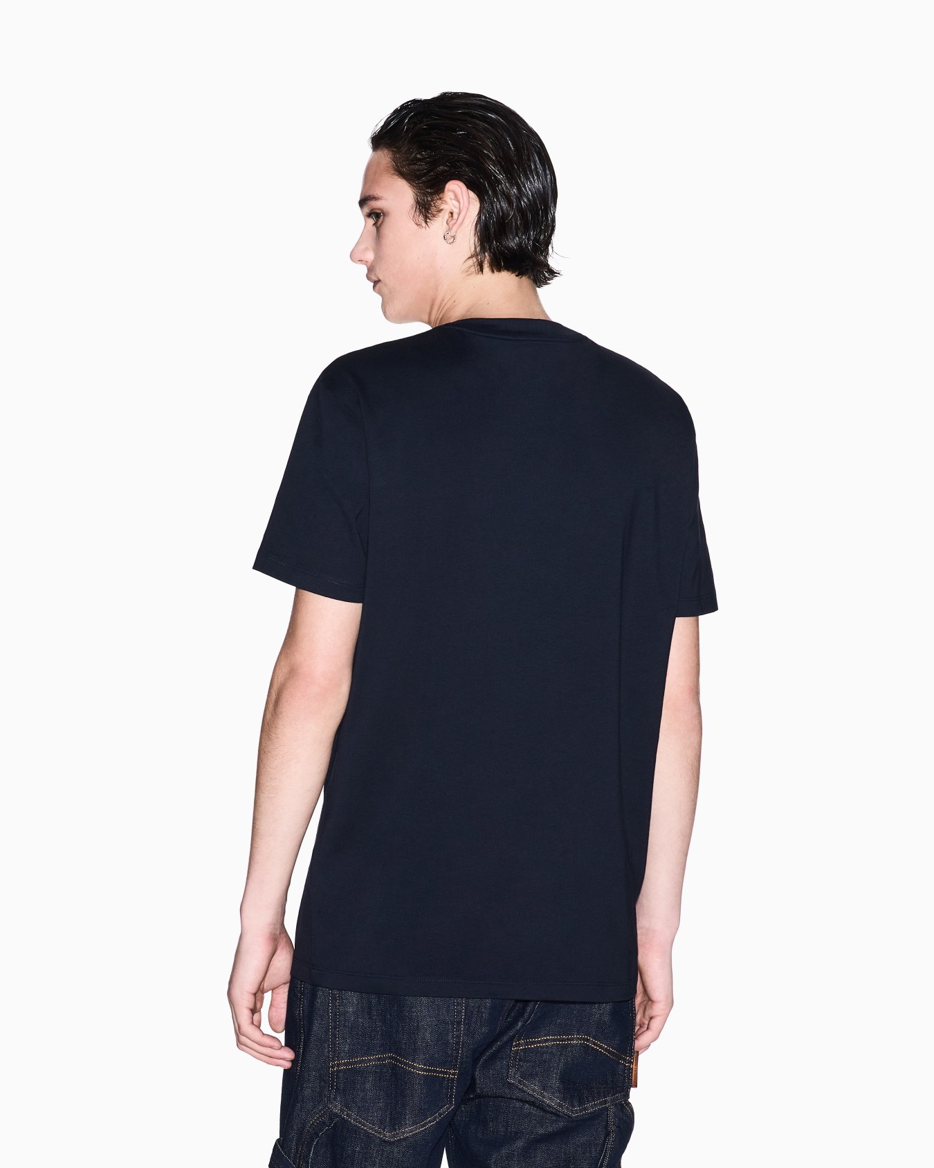Regular fit T-shirt with abstract logo Slide 2