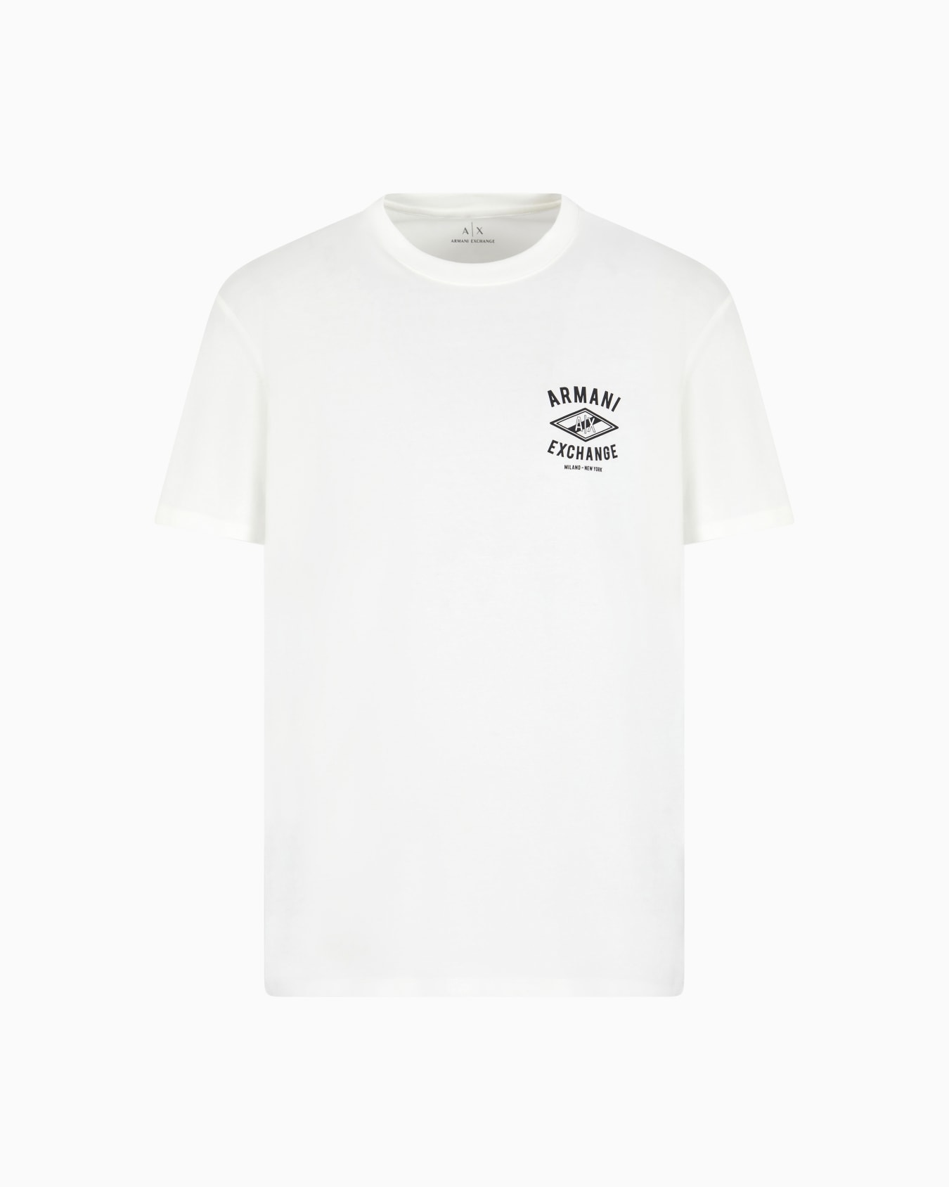 Regular fit T-shirt with central logo Slide 0
