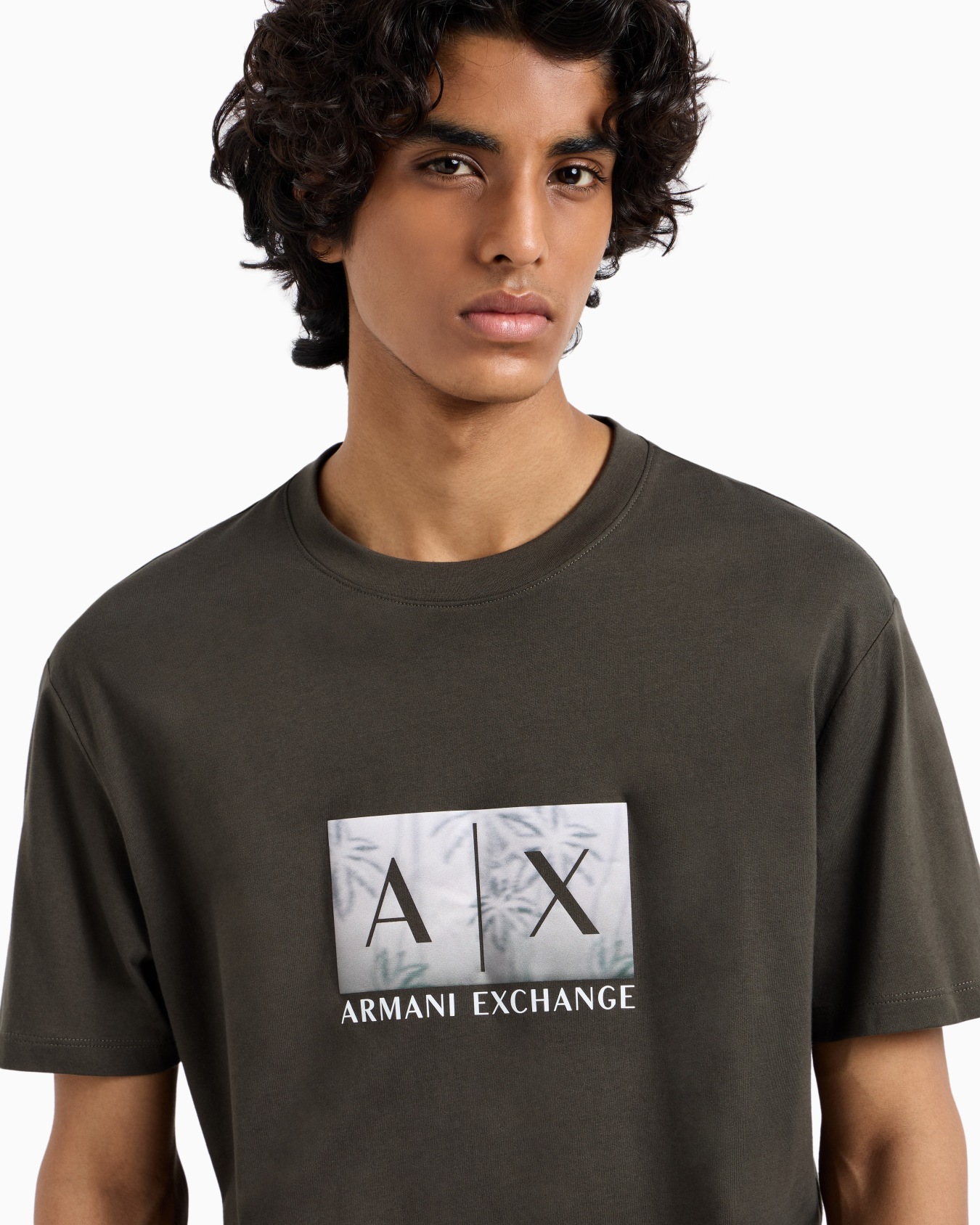 Regular fit T-shirt with maxi logo Slide 4
