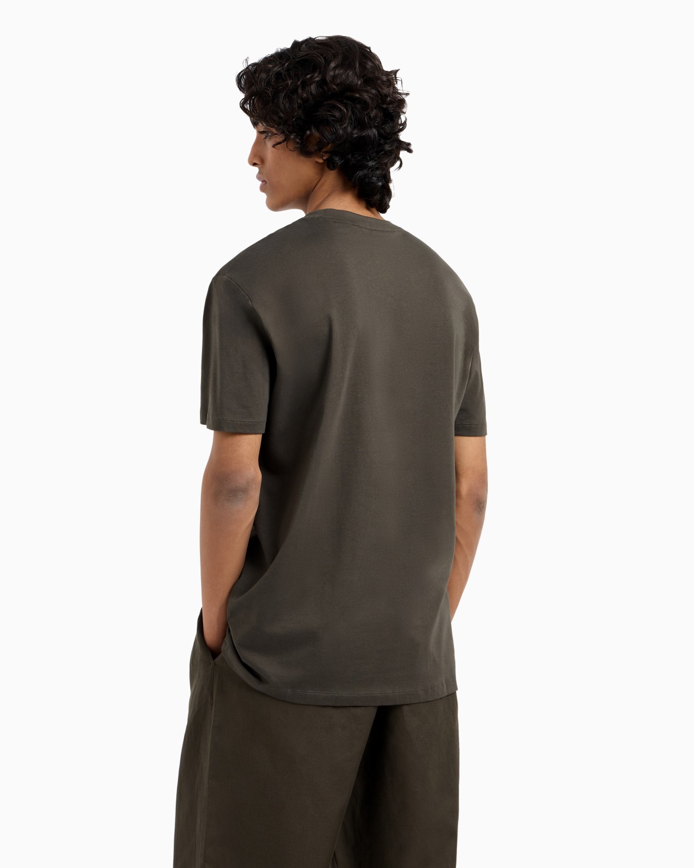Regular fit T-shirt with maxi logo Slide 2