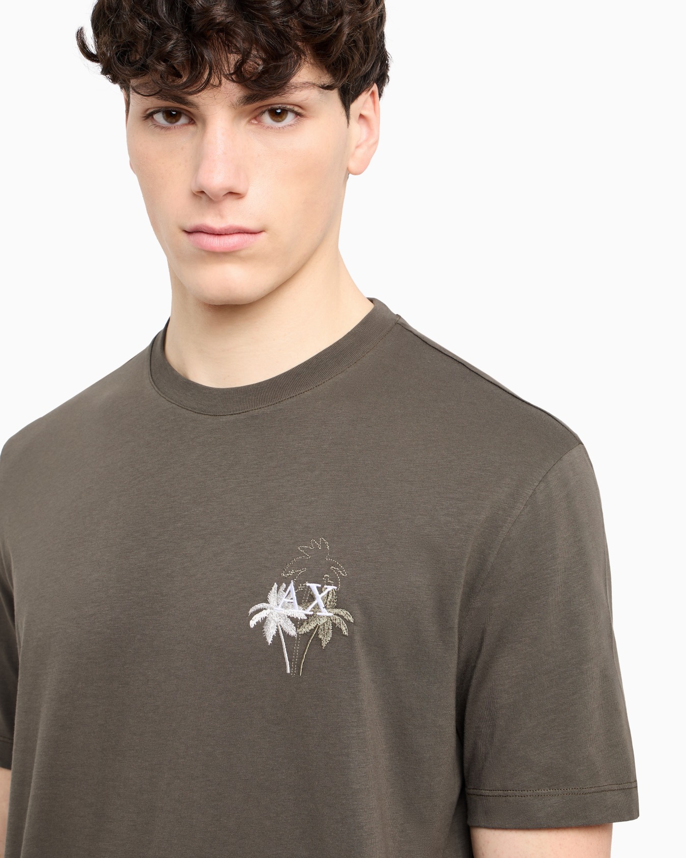 T-shirt regular fit con stampa sulpetto Slide 4