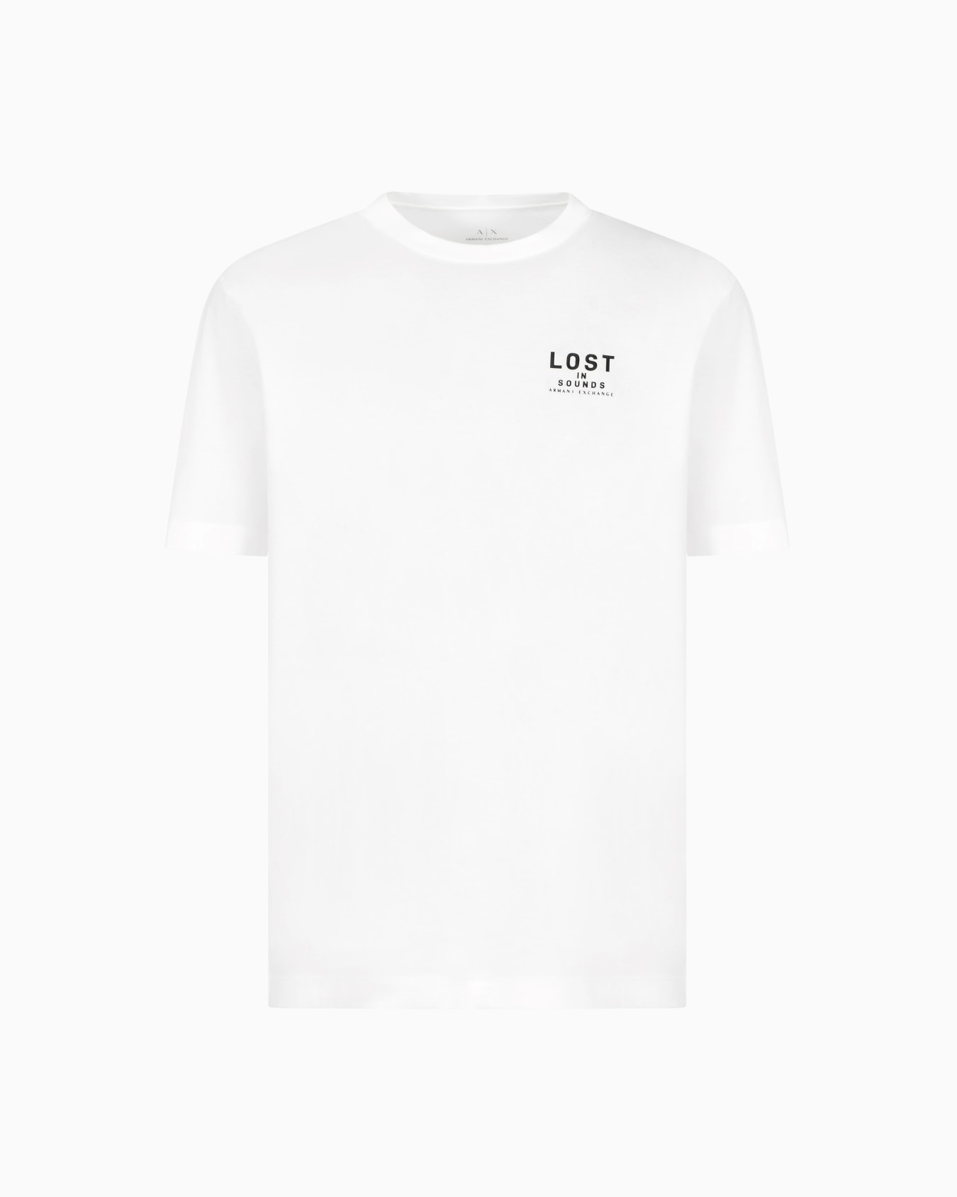 T-shirt coupe régulière avec imprimé sur la poitrine Diapositive 0