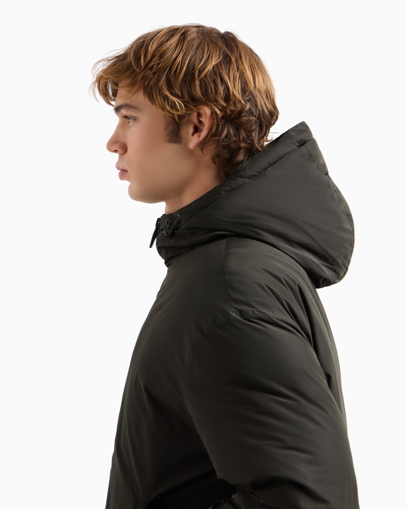 Padded jacket with hood Slide 4