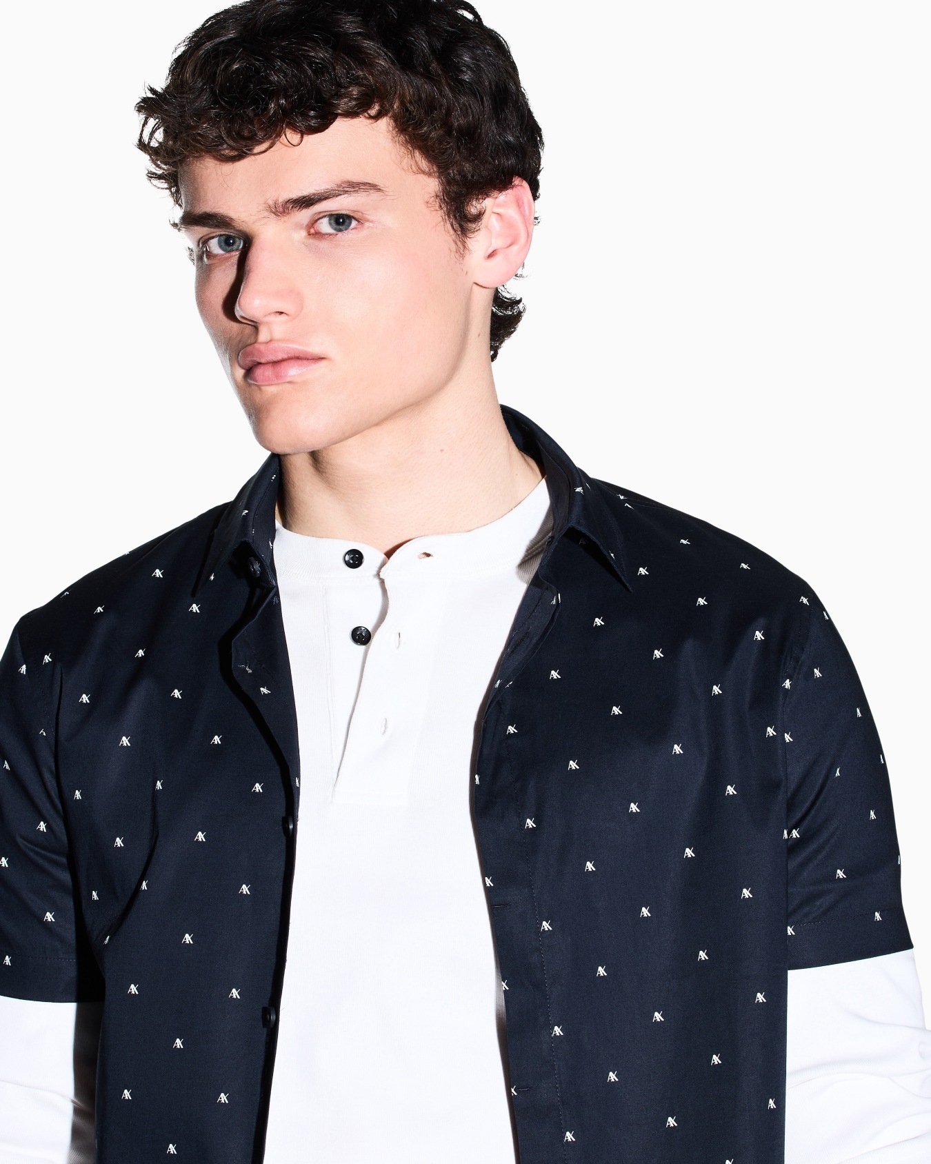 Chemise cintrée en popeline stretch Diapositive 4