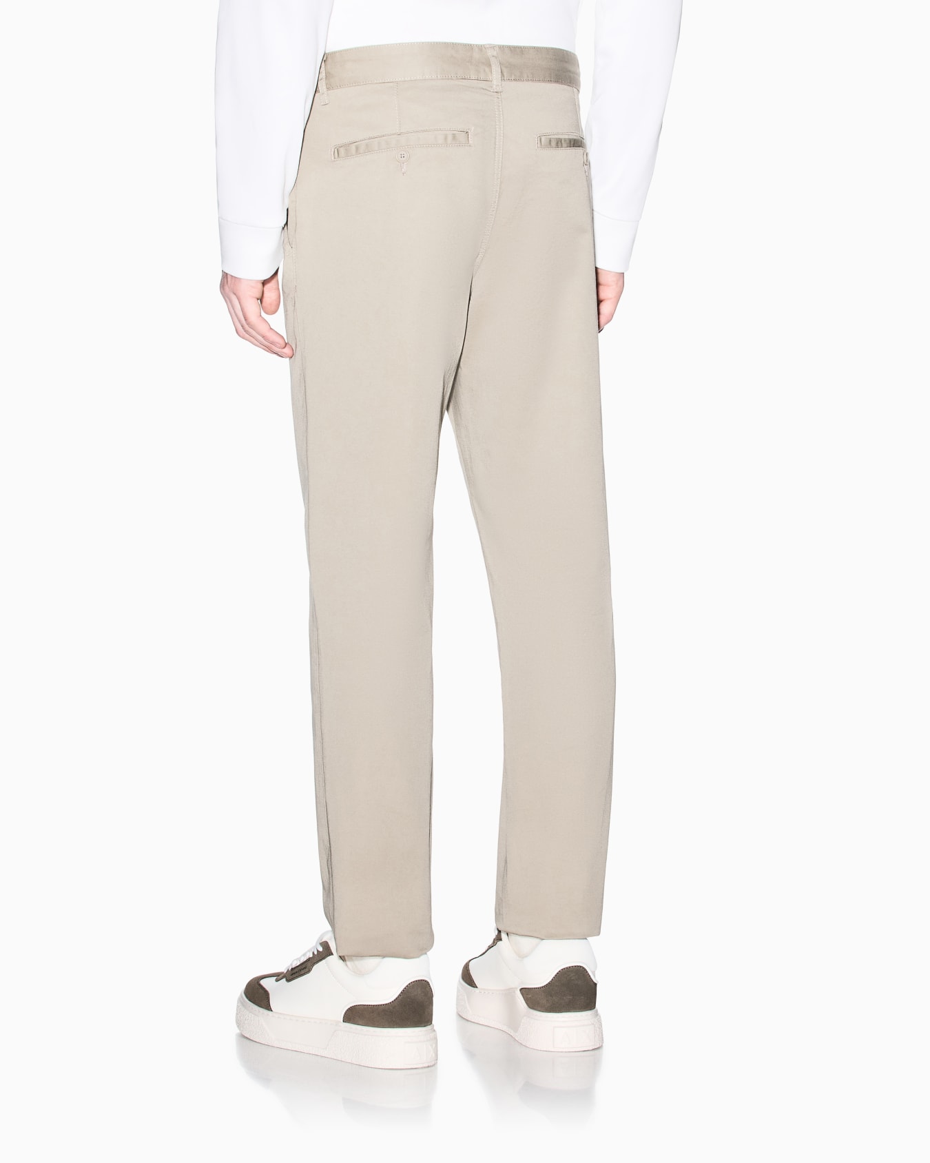 Pantalon en sergé de coton stretch Diapositive 3