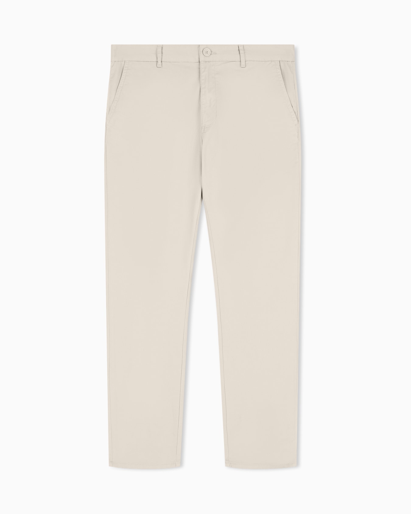 Pantalon en sergé de coton stretch Diapositive 0