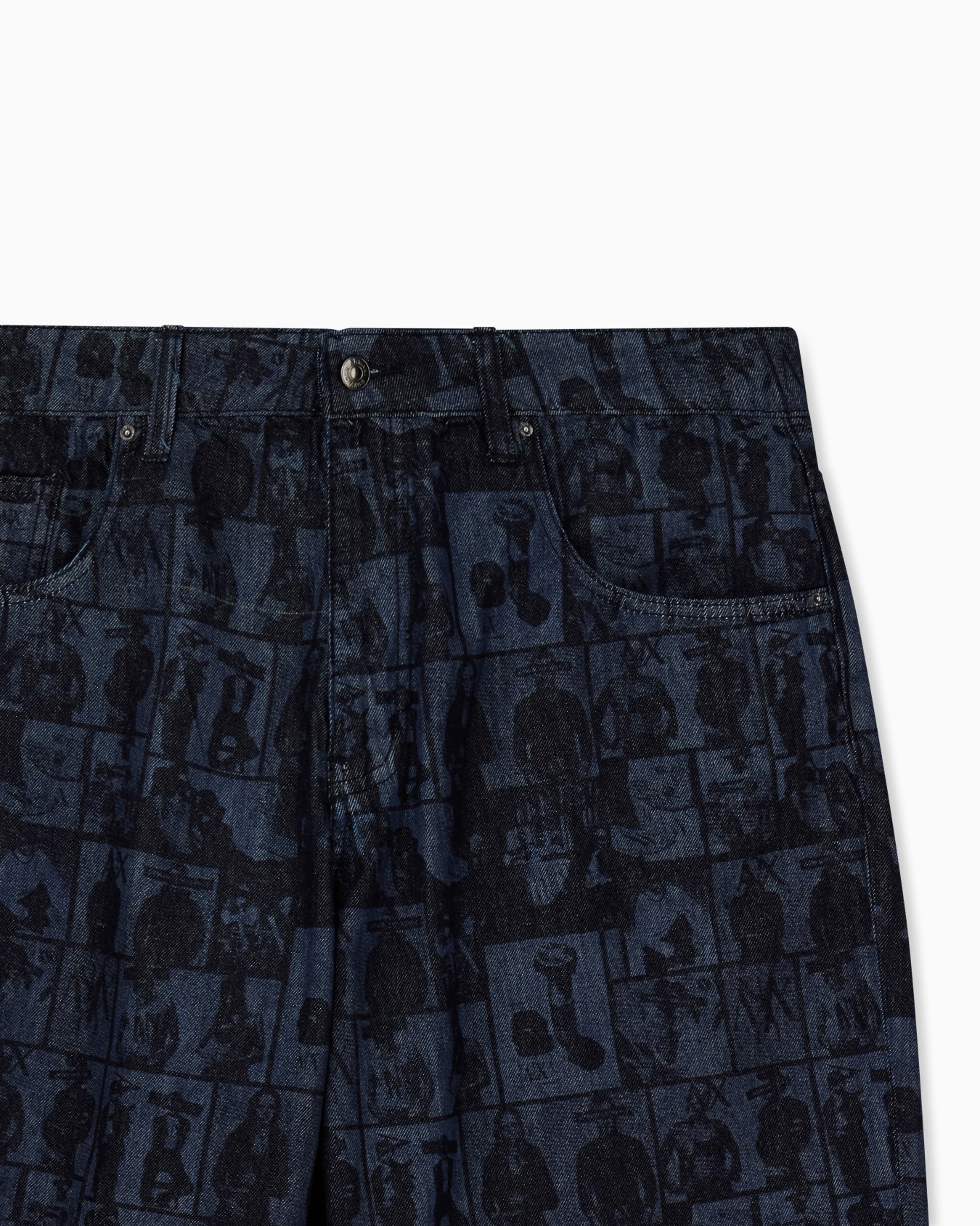 Shorts in Denim Lavaggio Chiaro  Slide 2