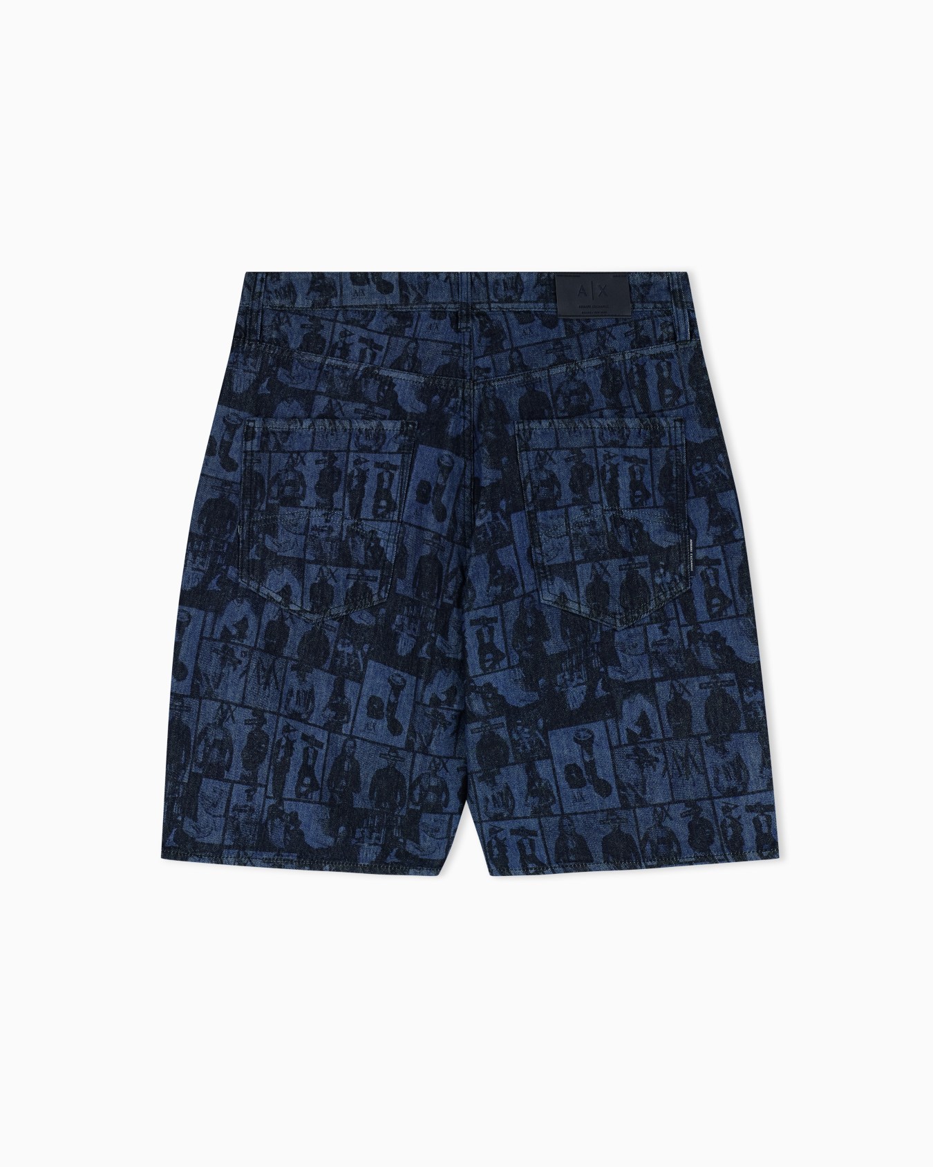  Light Wash Denim Shorts Slide 2