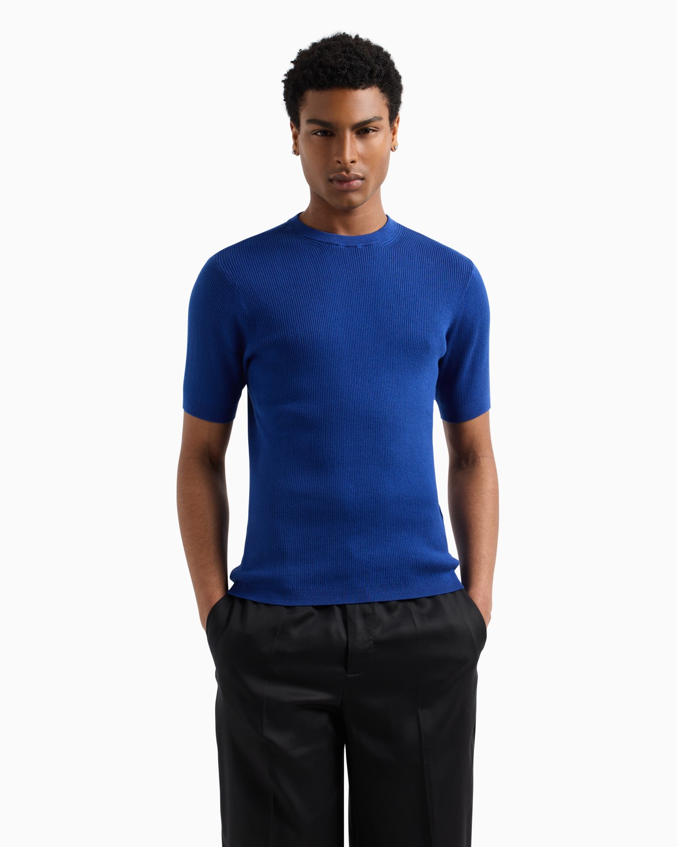 Cotton crew neck sweater Slide 3