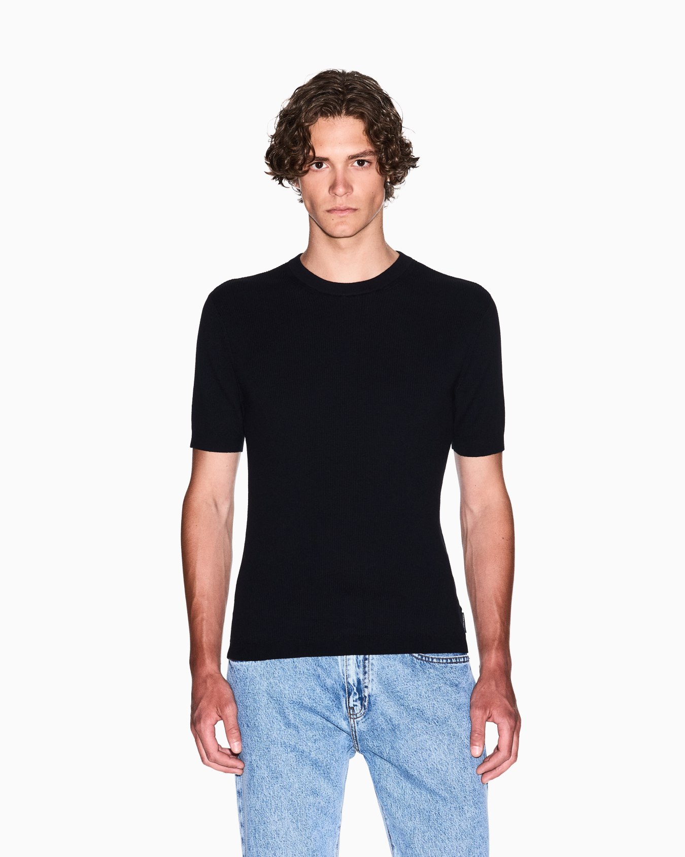 Cotton crew neck sweater Slide 3