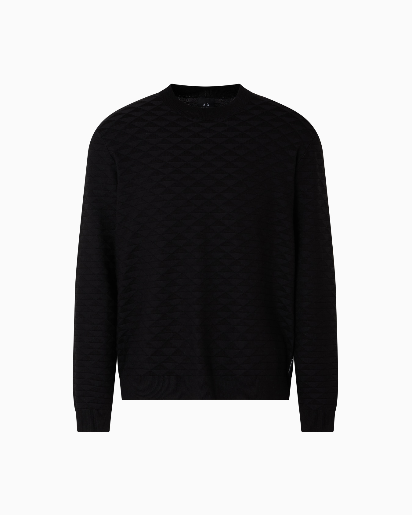 Striped viscose blend sweater Slide 0