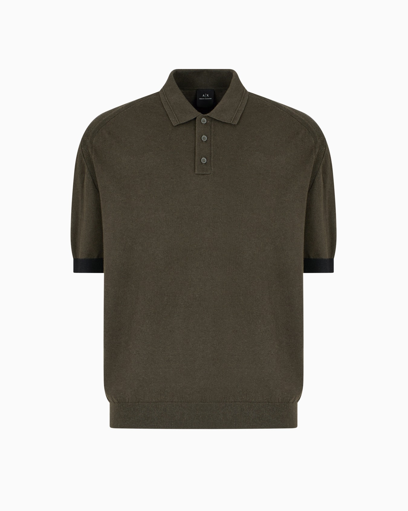 Linen and cotton polo Slide 0