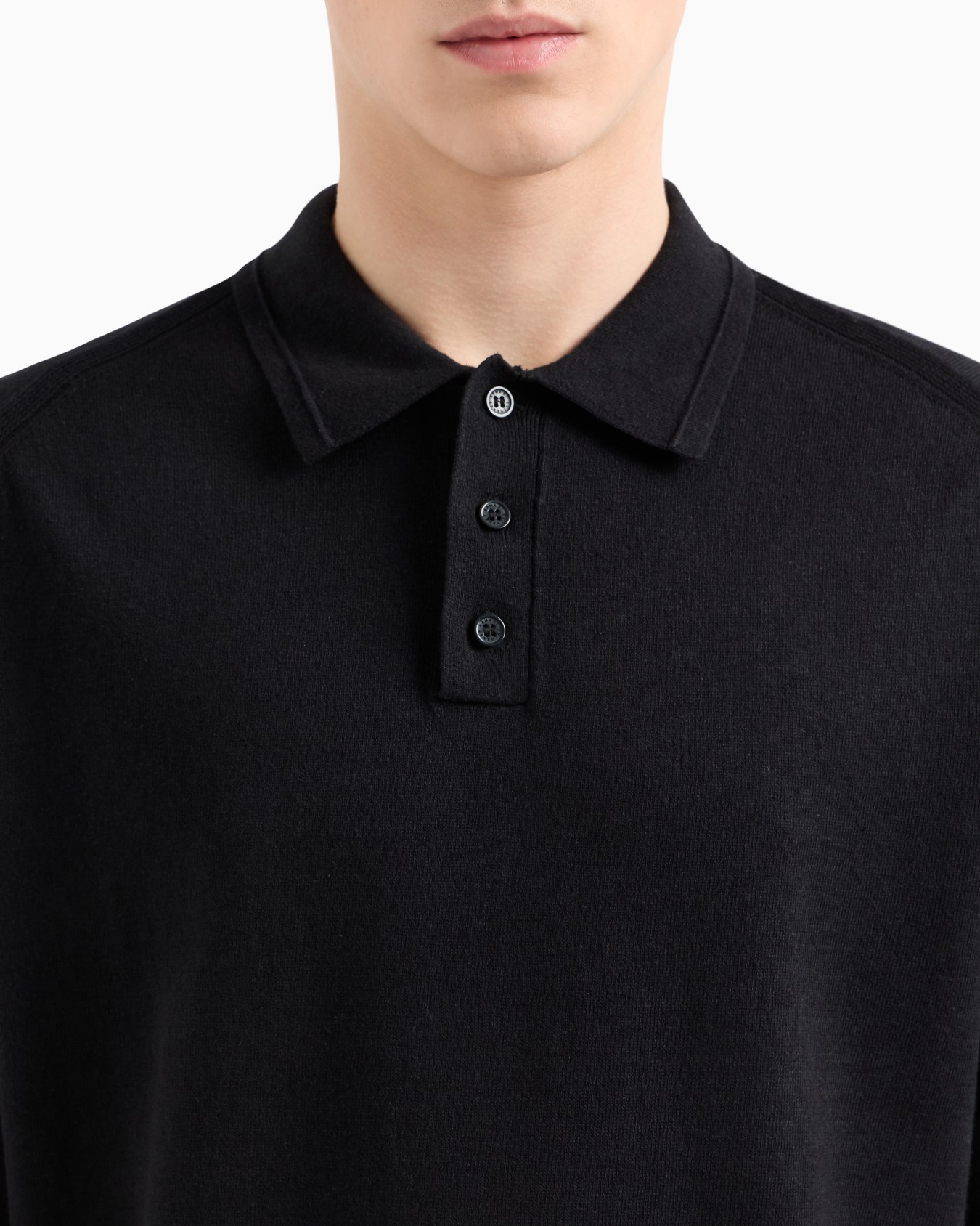 Linen and cotton polo Slide 4