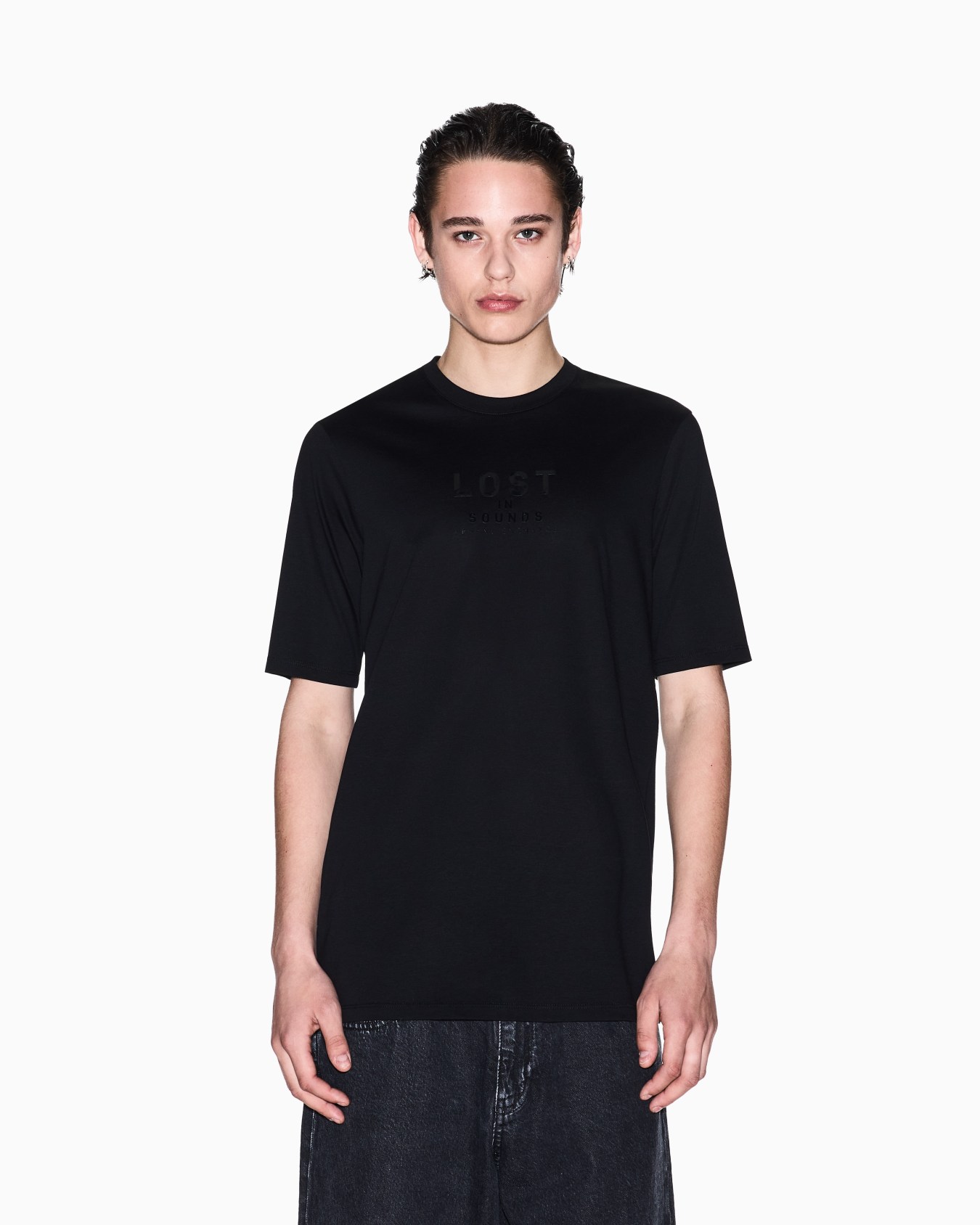 Lost in sound slim fit t-shirt Slide 3