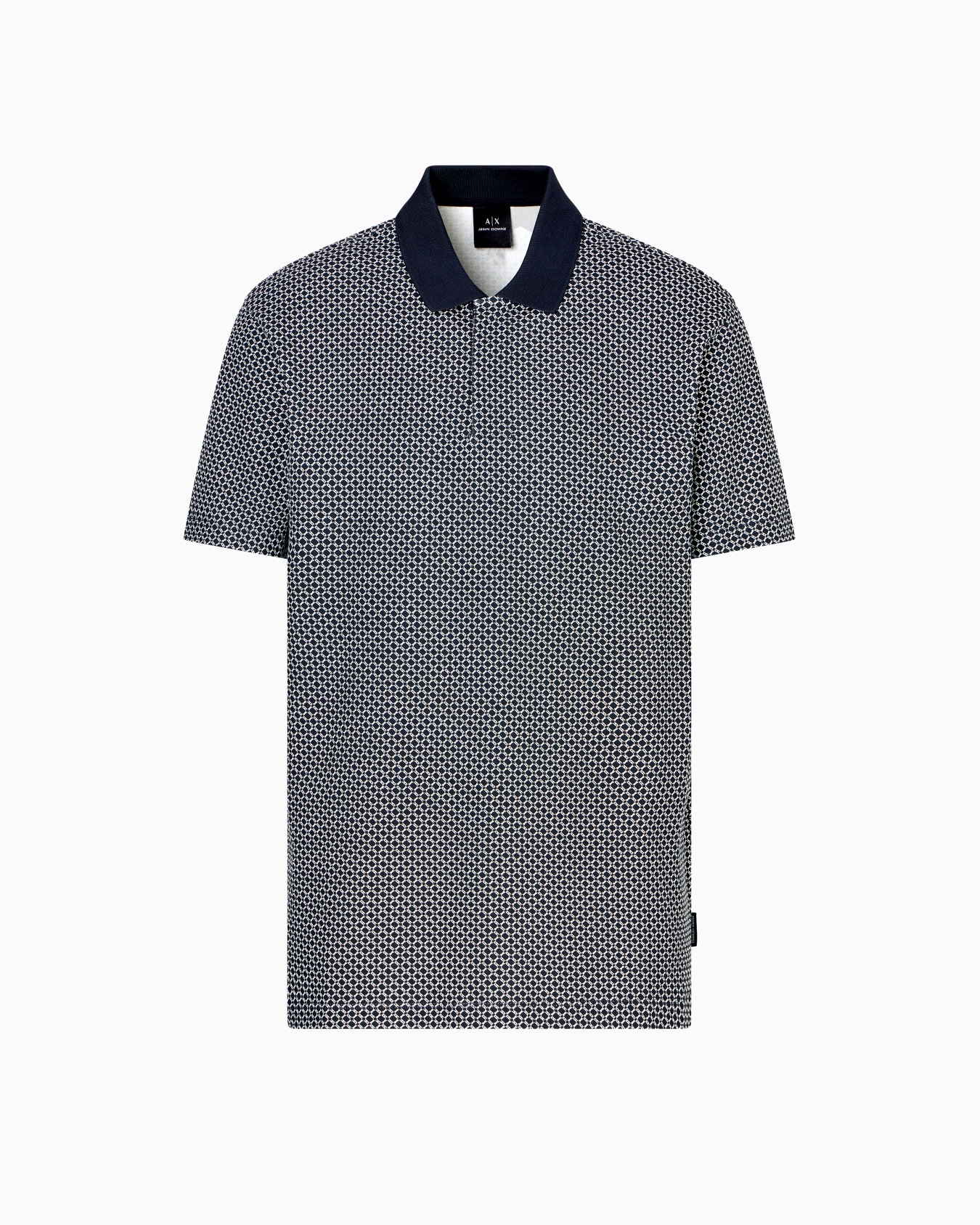 Regular fit polo shirt in stretch jersey Slide 0