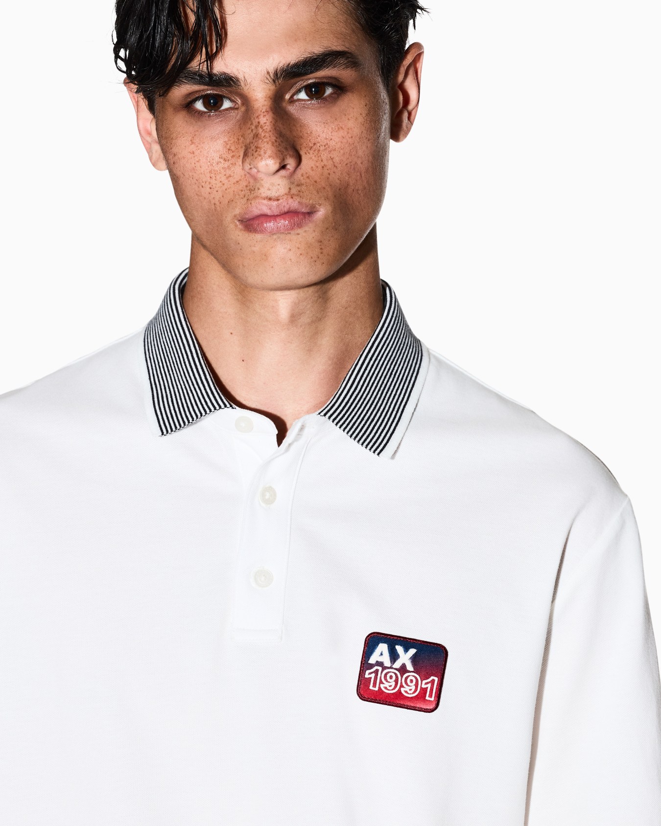 Regular fit jersey polo shirt Slide 4