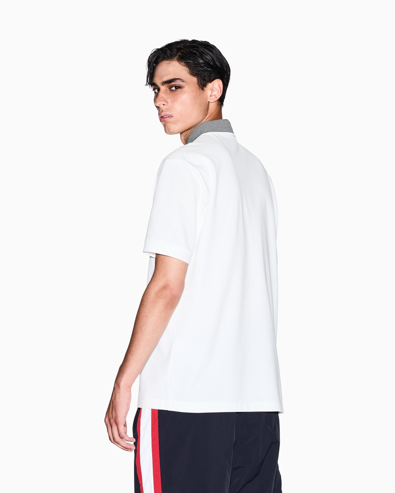 Regular fit jersey polo shirt Slide 2