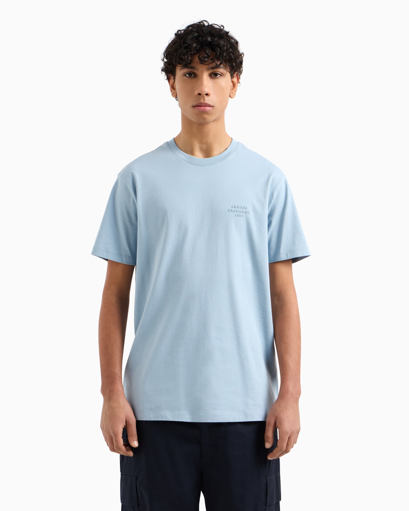Regular fit basic t-shirt Slide 3