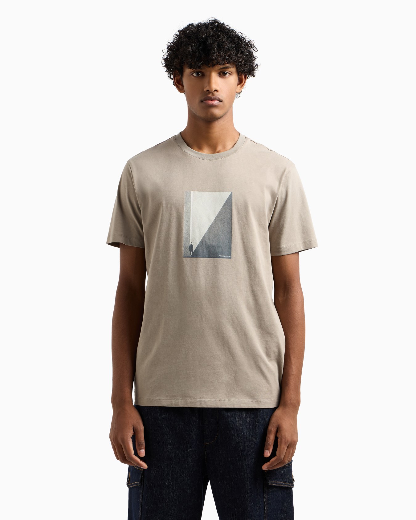 Regular fit T-shirt with photo print Slide 3