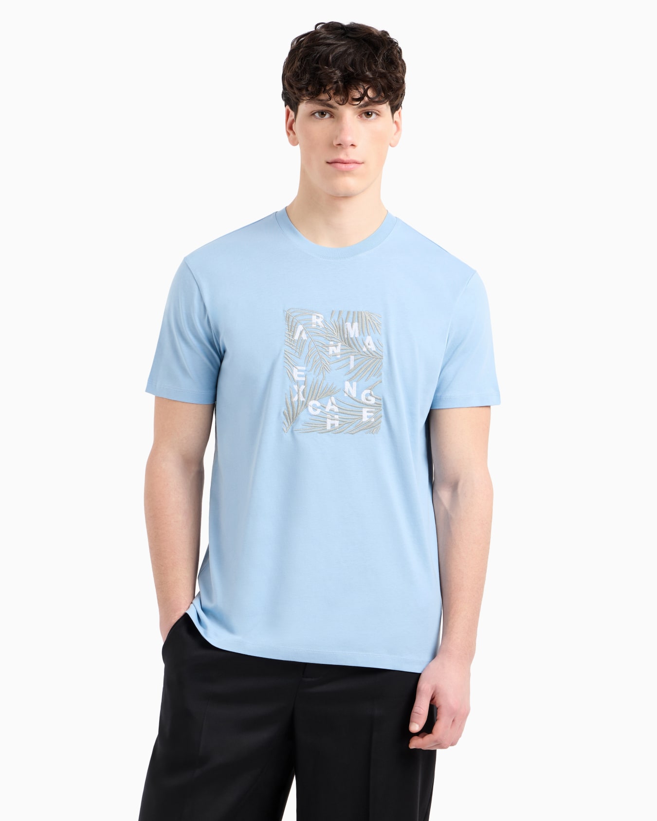 Regular fit ASV palm tree print t-shirt Slide 3