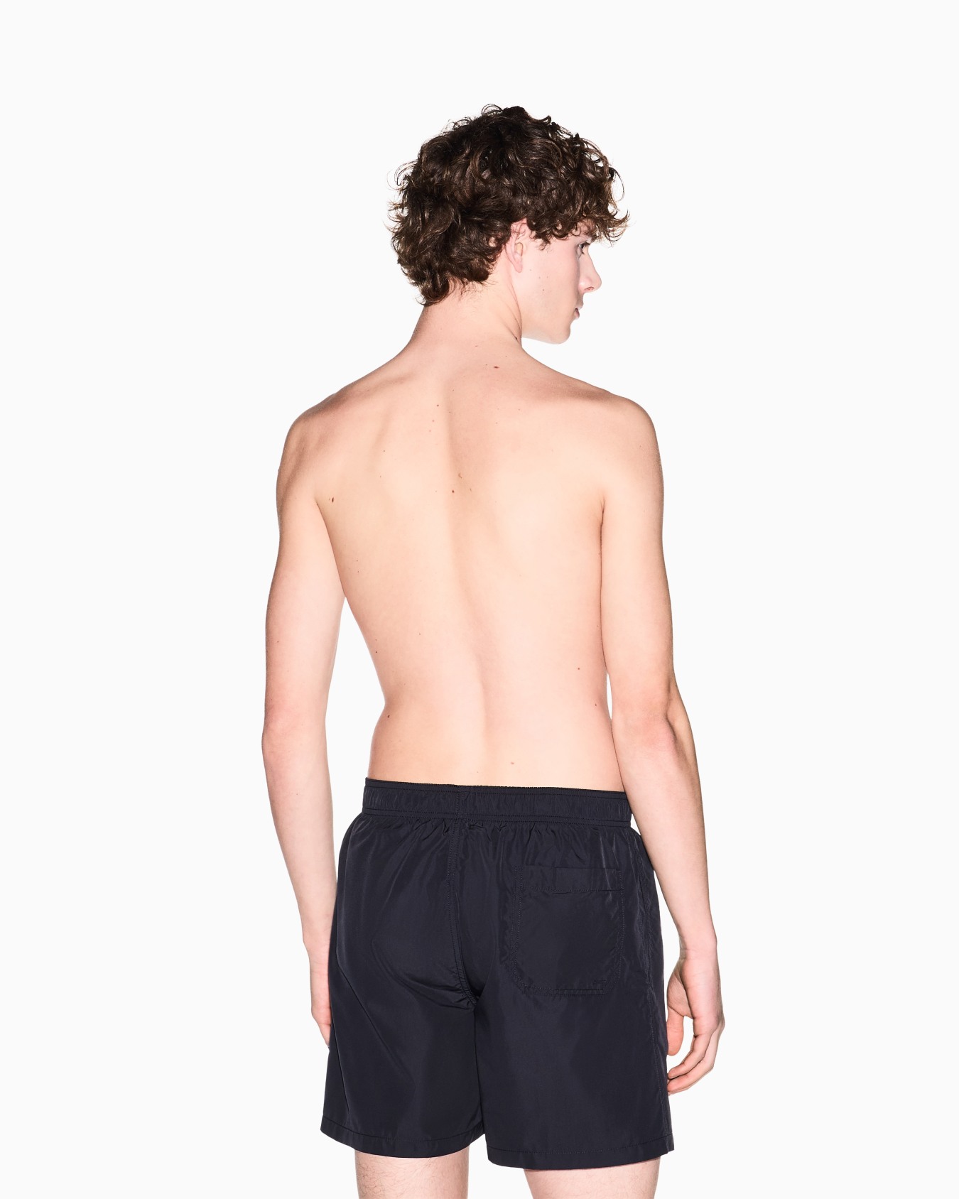 Swim boxers in mixed fabric Slide 2