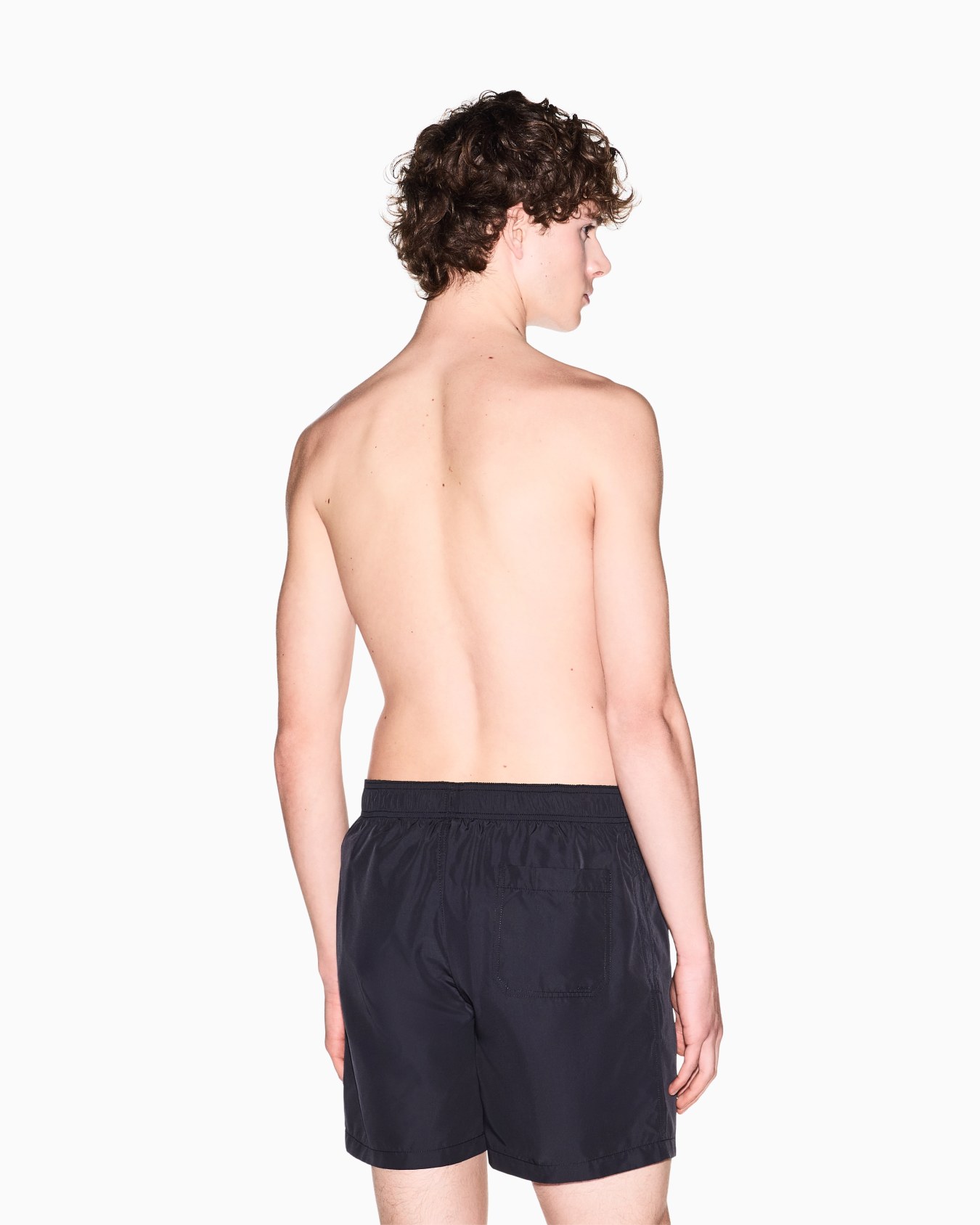 Swim boxers in mixed fabric Slide 2