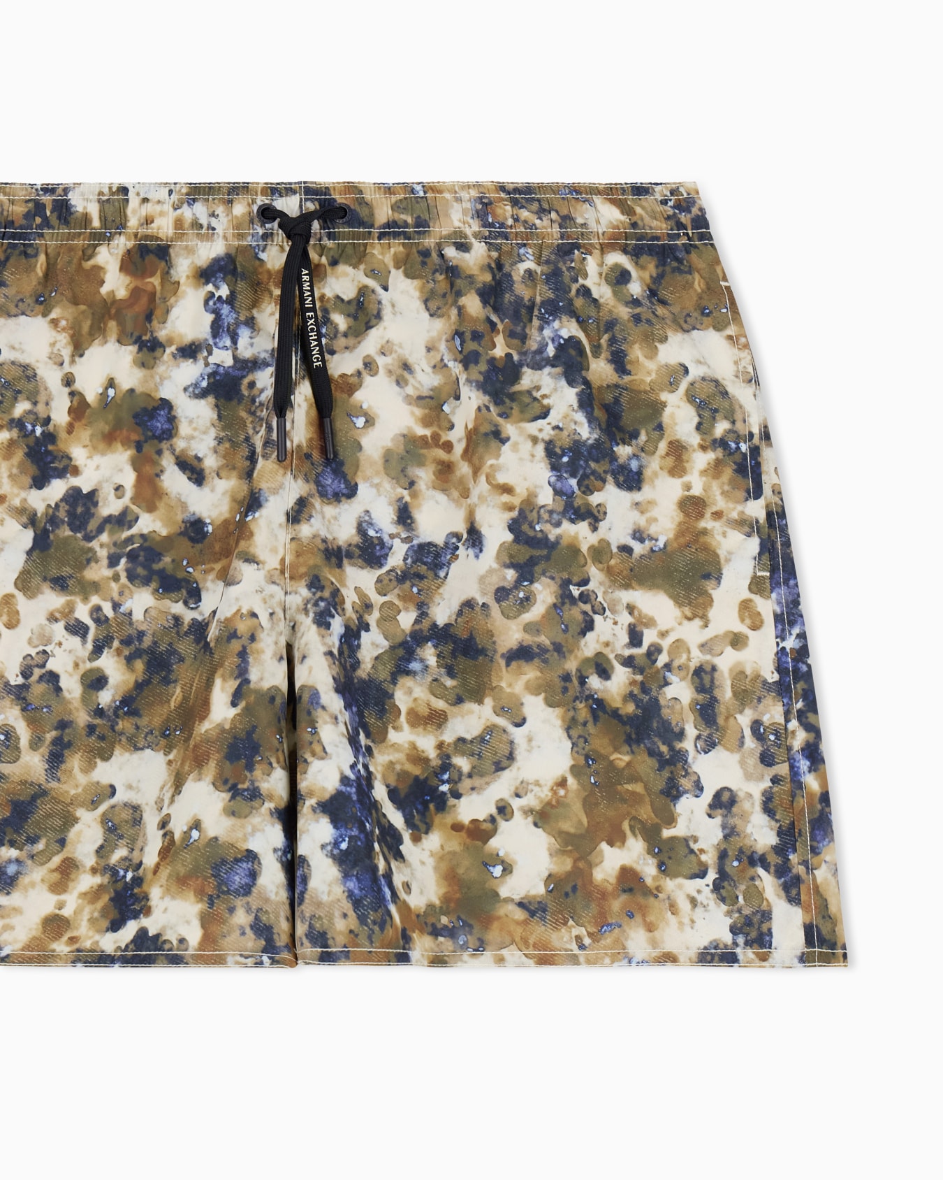 Swim Boxers in Polyester with Lively Print Diapositiva 1