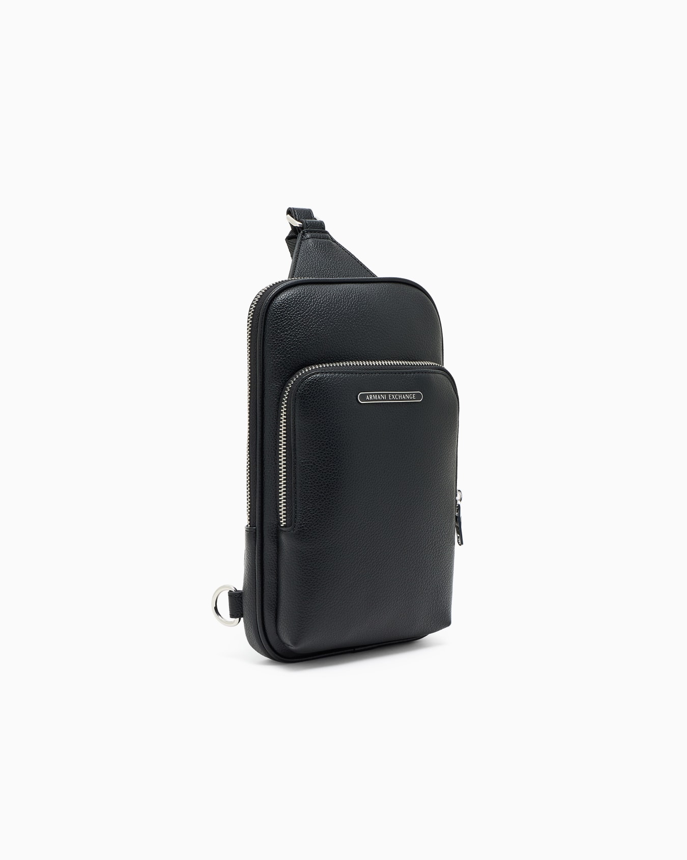 Borsa monospalla con due tasche Slide 1