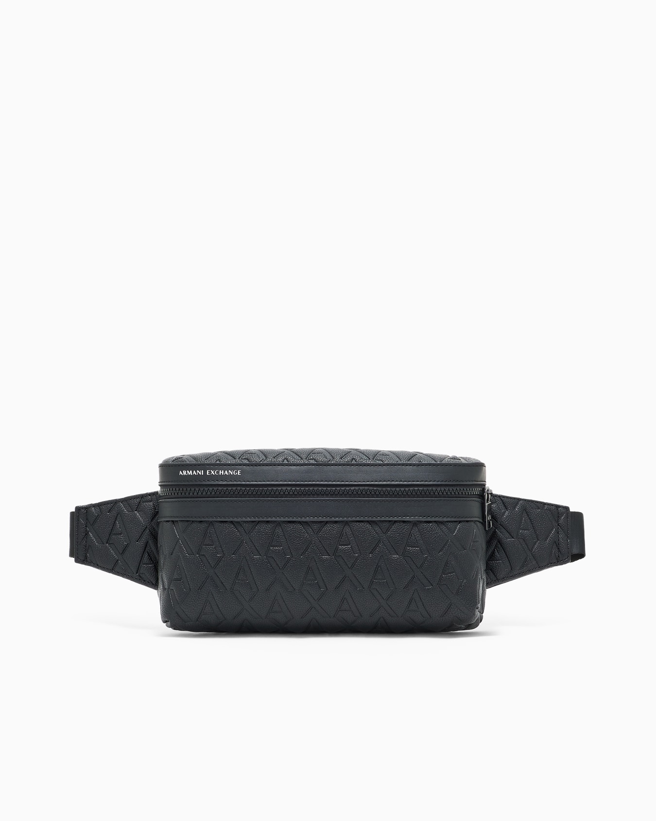 Textured bum bag with logo Slide 0