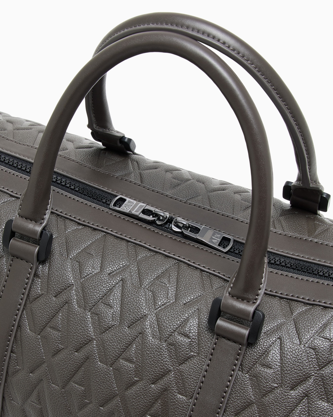 Duffel bag with an embossed pattern and a shoulder strap Slide 5