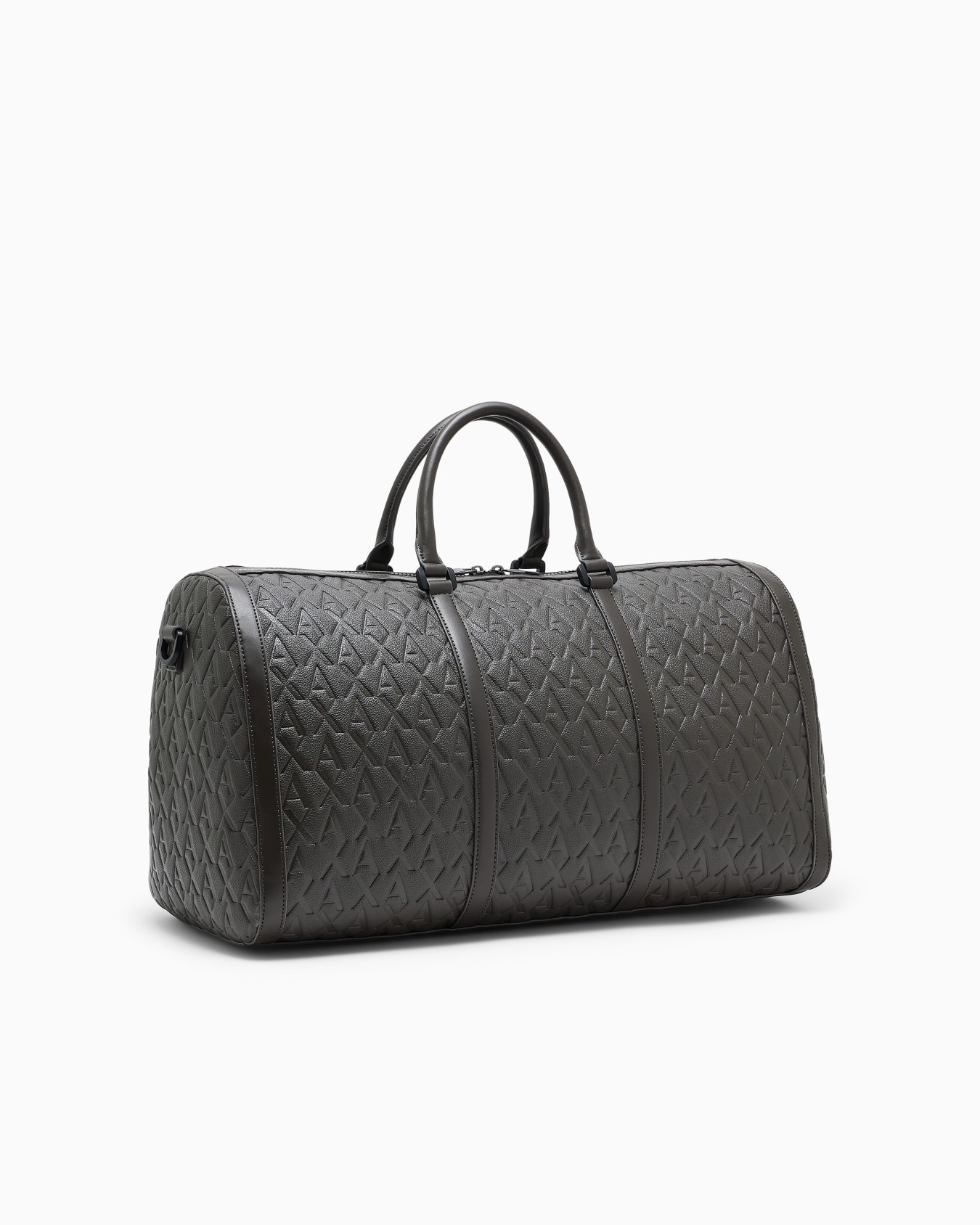 Duffel bag with an embossed pattern and a shoulder strap Slide 1