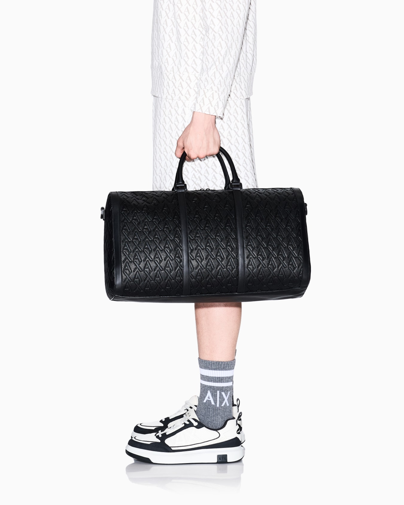 ASV Allover Logo Duffel Bag Slide 5