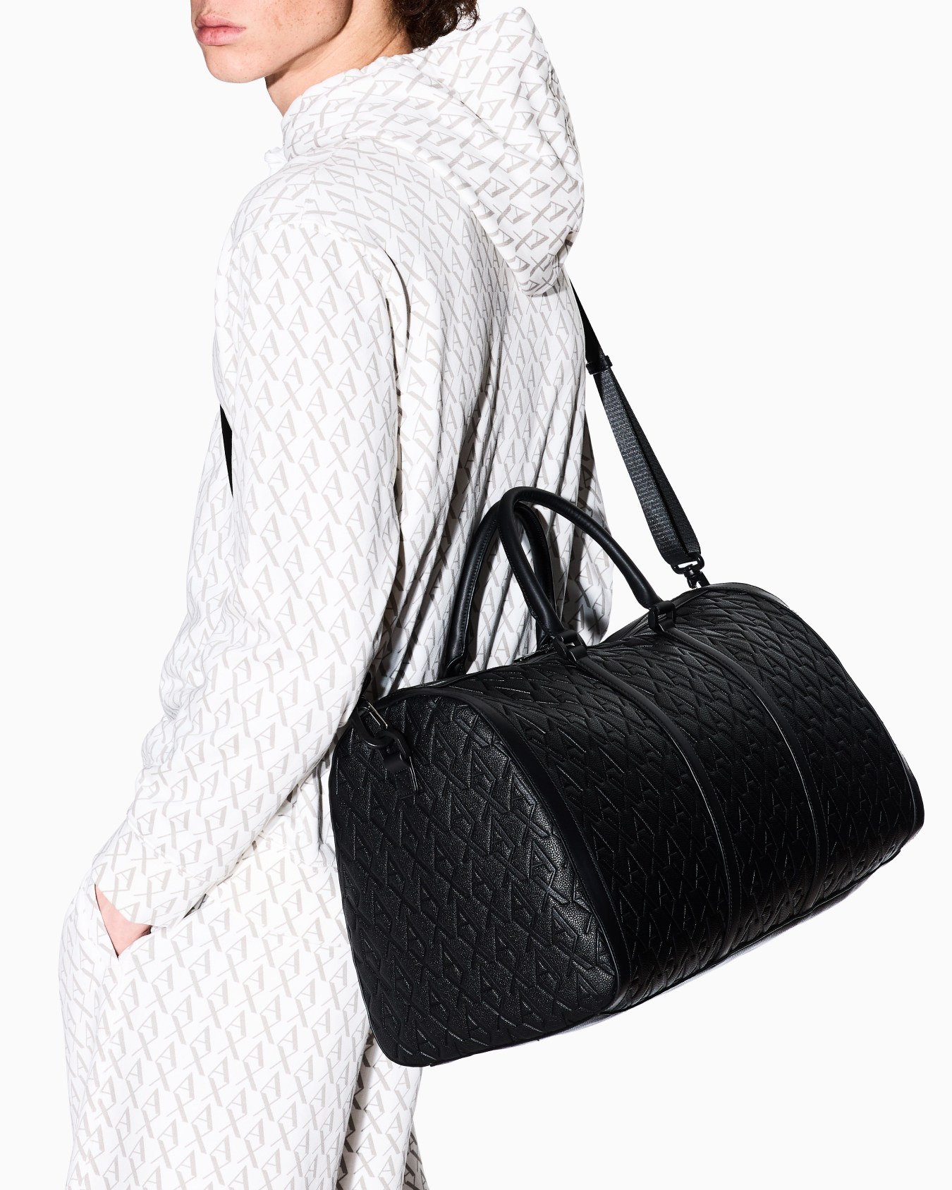 Bolsa de lona texturizada con logo Diapositiva 6