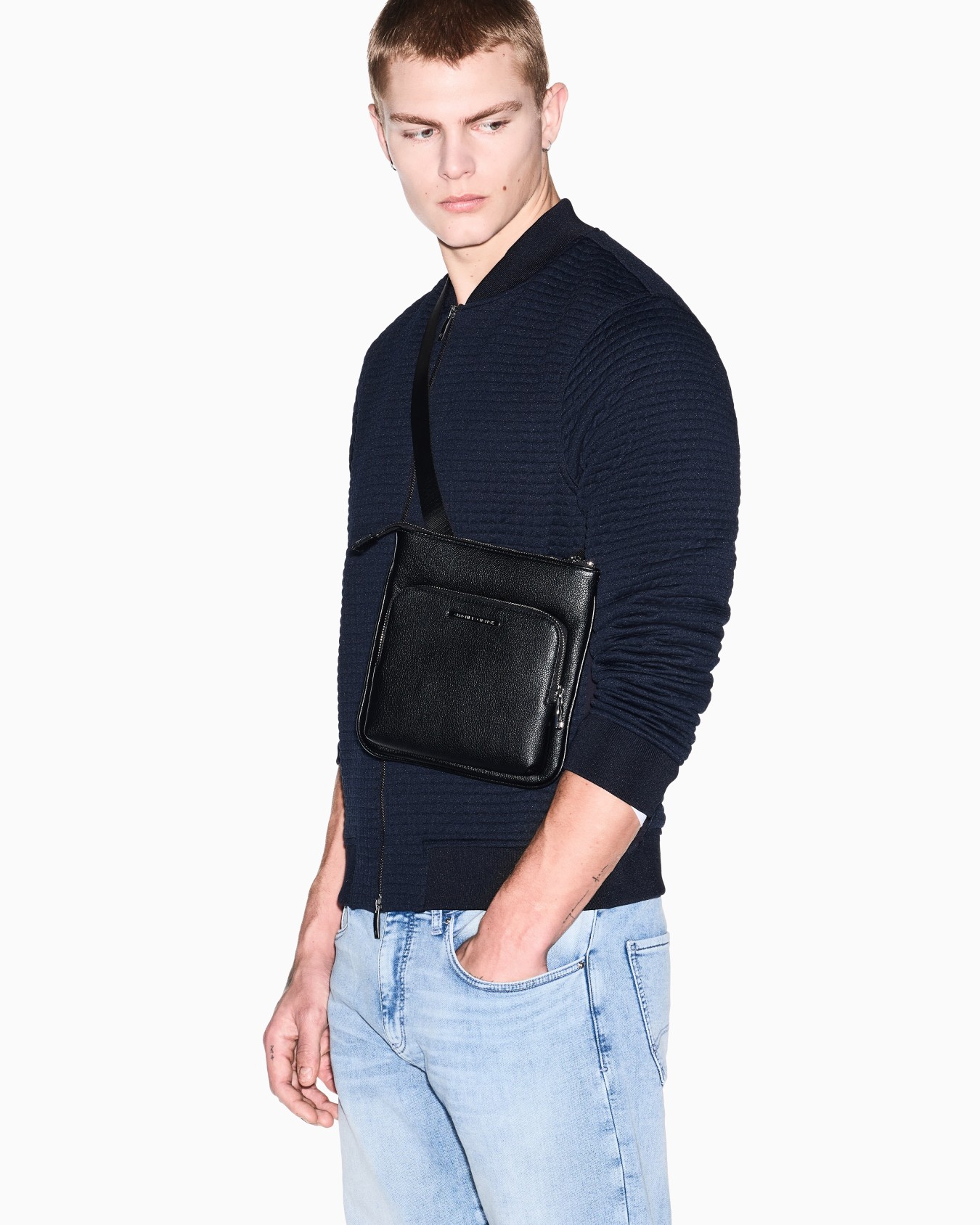 Borsa a tracolla piatta Slide 5