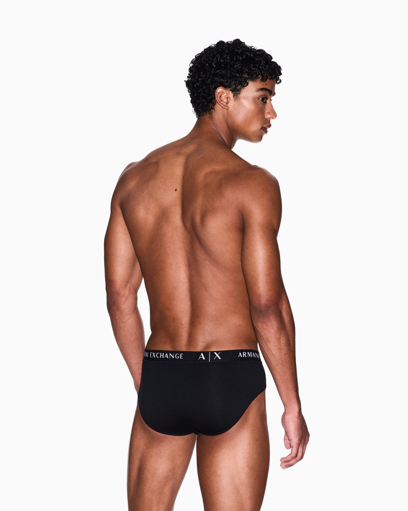 Pack of 3 stretch cotton briefs Slide 1
