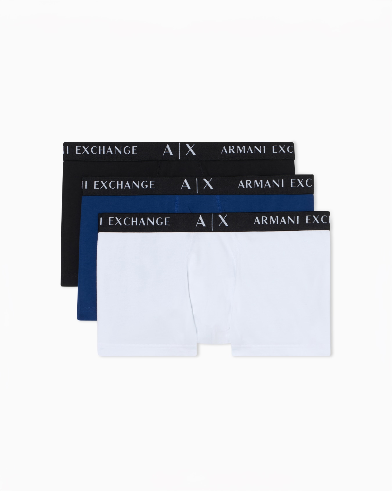 Pack de 3 bóxers de algodón elástico Diapositiva 0