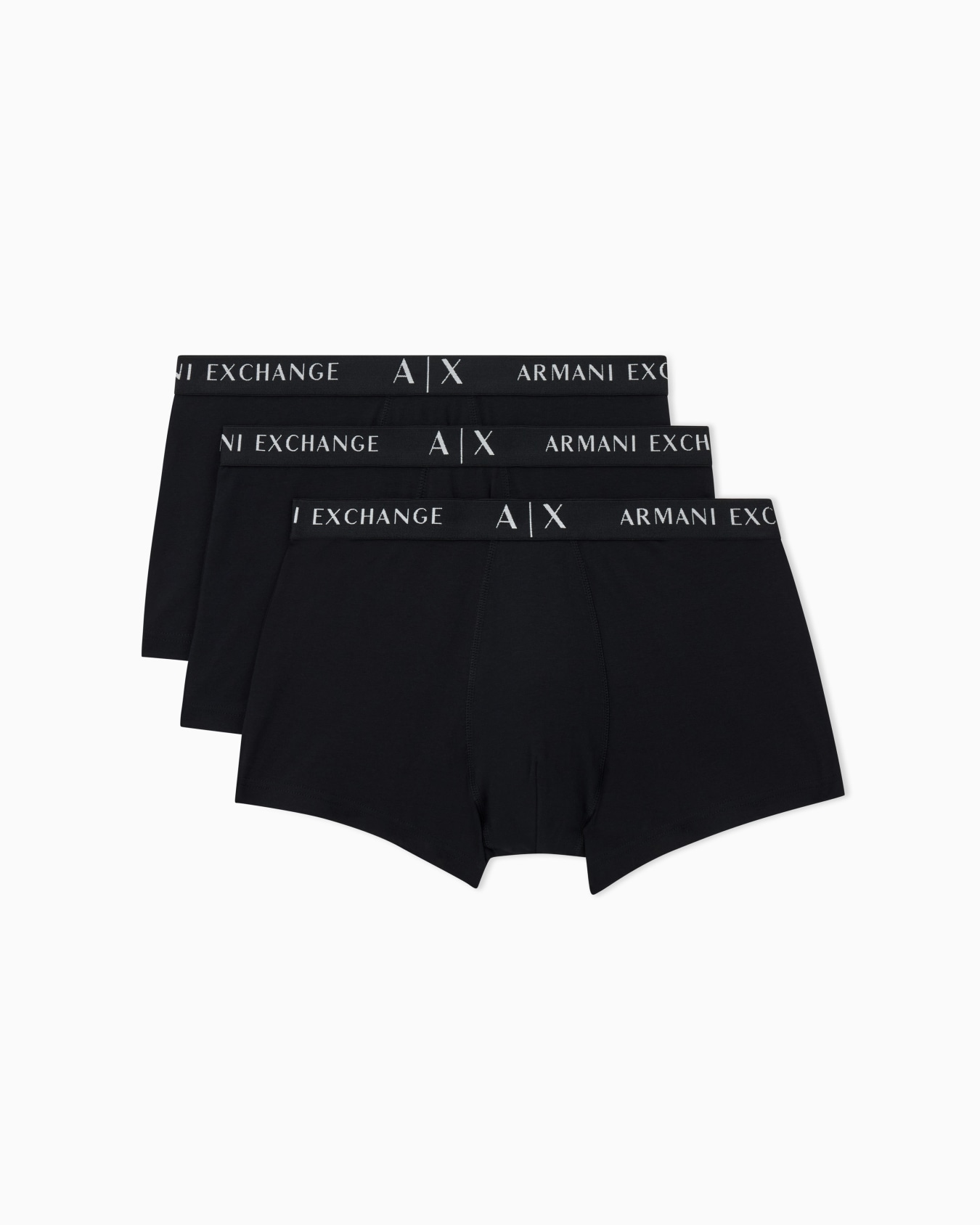 Pack of 3 stretch cotton boxers Slide 0