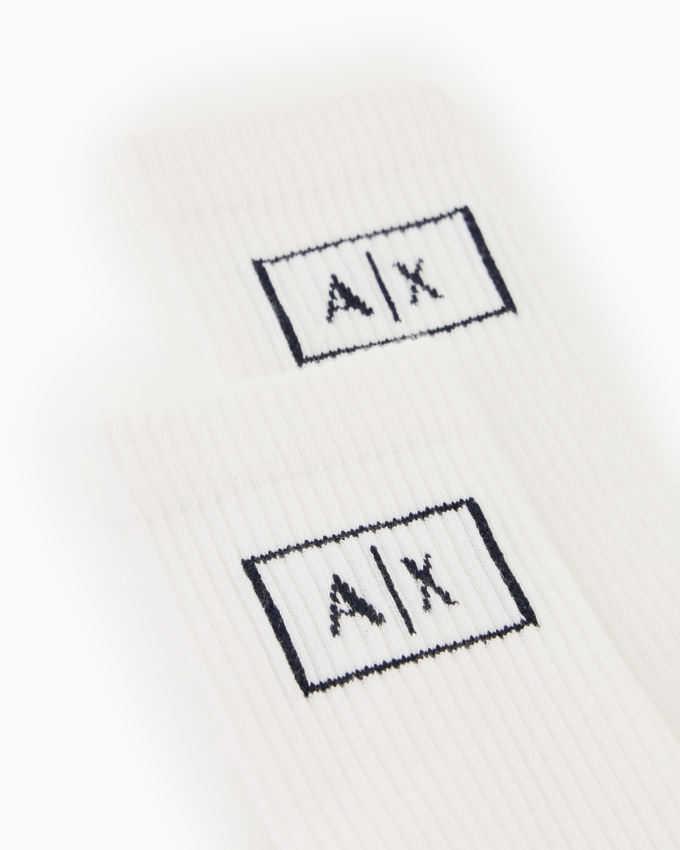 Ribbed socks with logo Slide 1