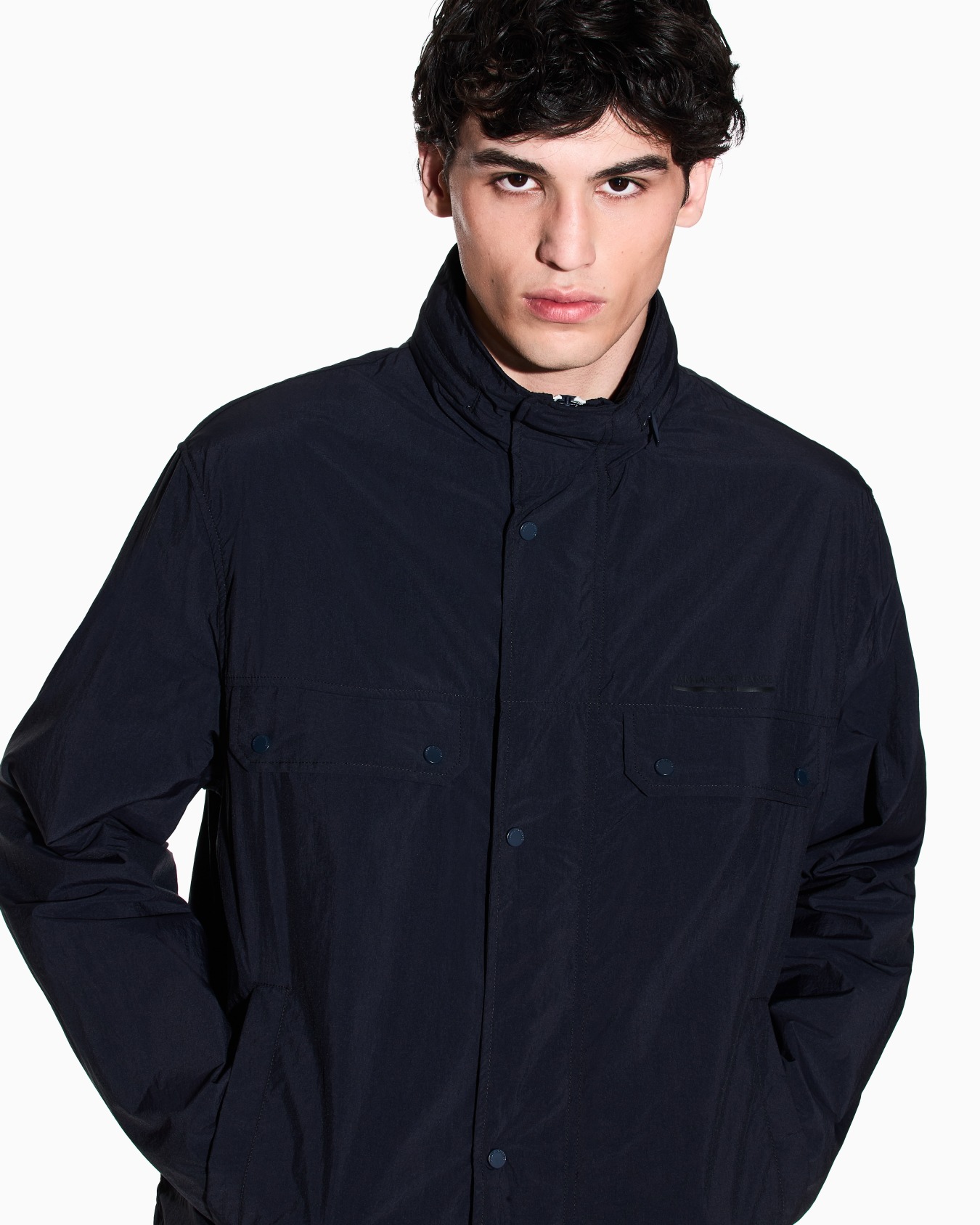 LIGHTWEIGHT ZIP UP LOGO JACKET Slide 4