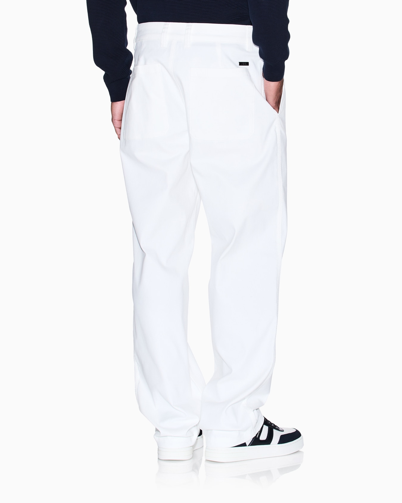 Stretch cotton chinos Slide 2