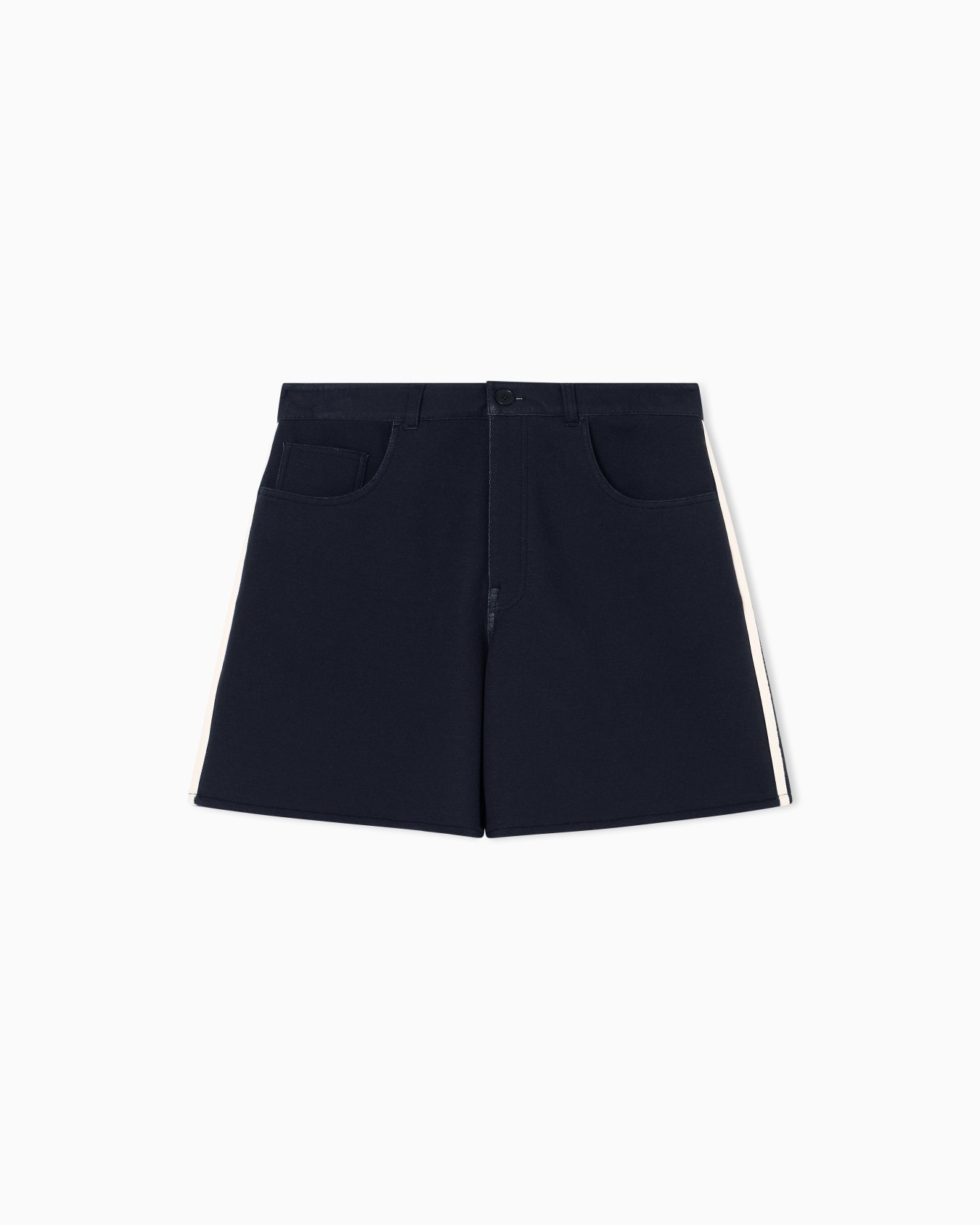 Shorts with contrasting stripes Slide 0