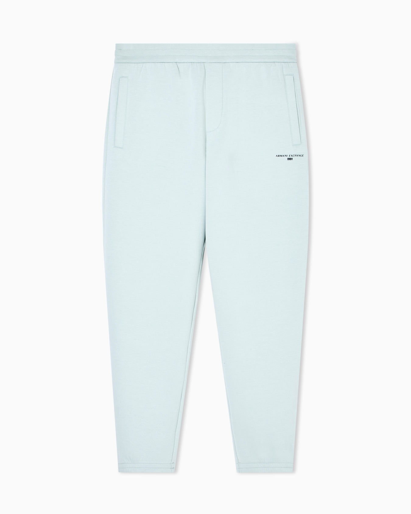 COTTON BLEND JOGGER SWEATPANTS WITH LOGO Slide 0