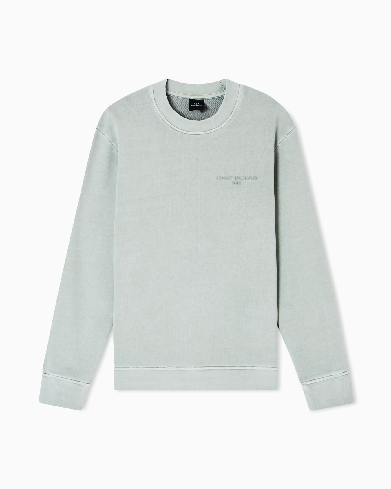 Crewneck Sweatshirt with embroidery  Diapositiva 0