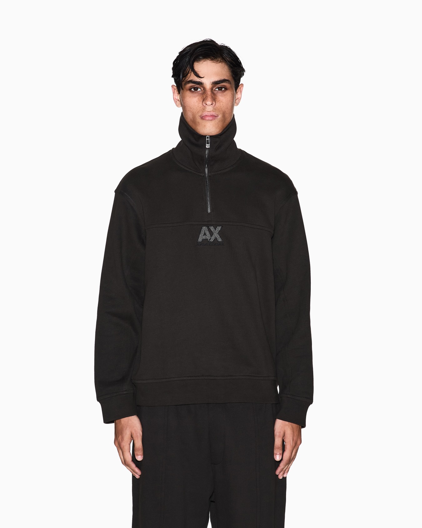 Half-zip sweatshirt with logo Slide 3