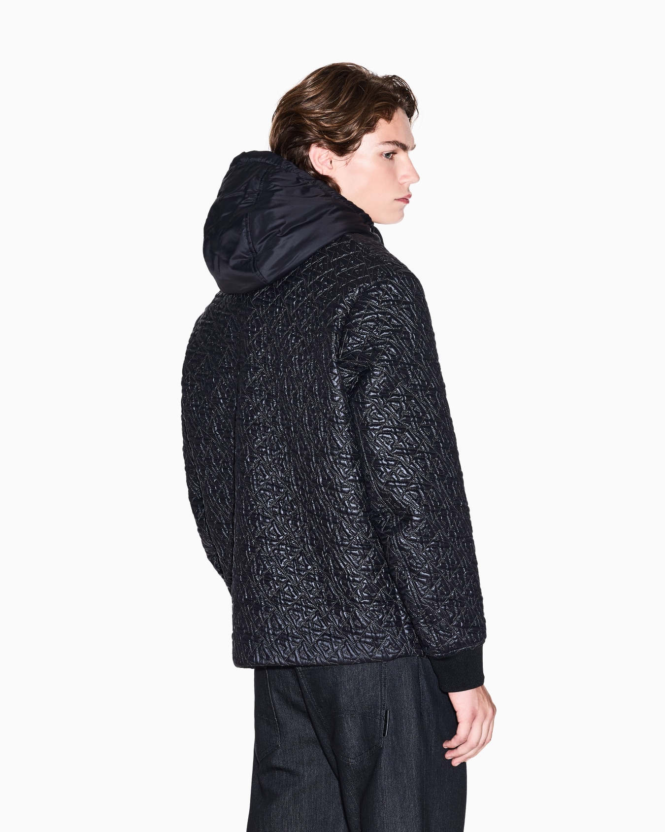 Jacket with allover logo Slide 3