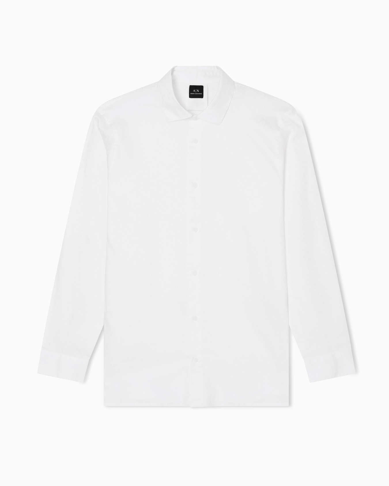 Chemise coupe régulière avec logo intégral Diapositive 0