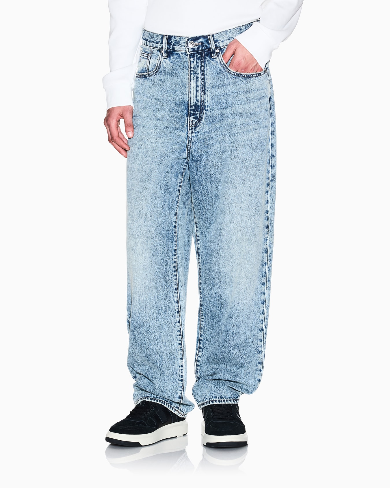 Loose cotton jeans Diapositiva 3