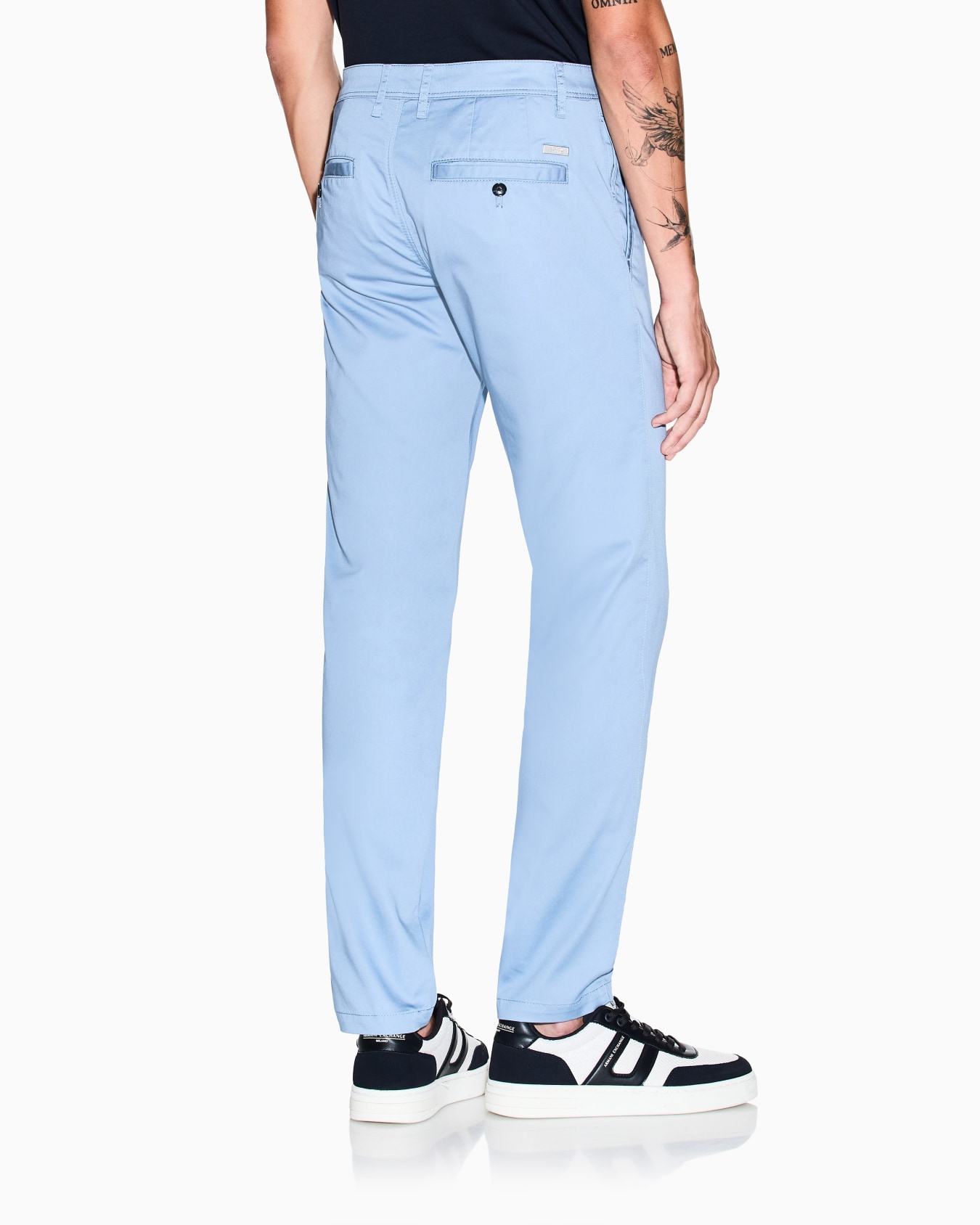 Stretch cotton chinos Slide 2