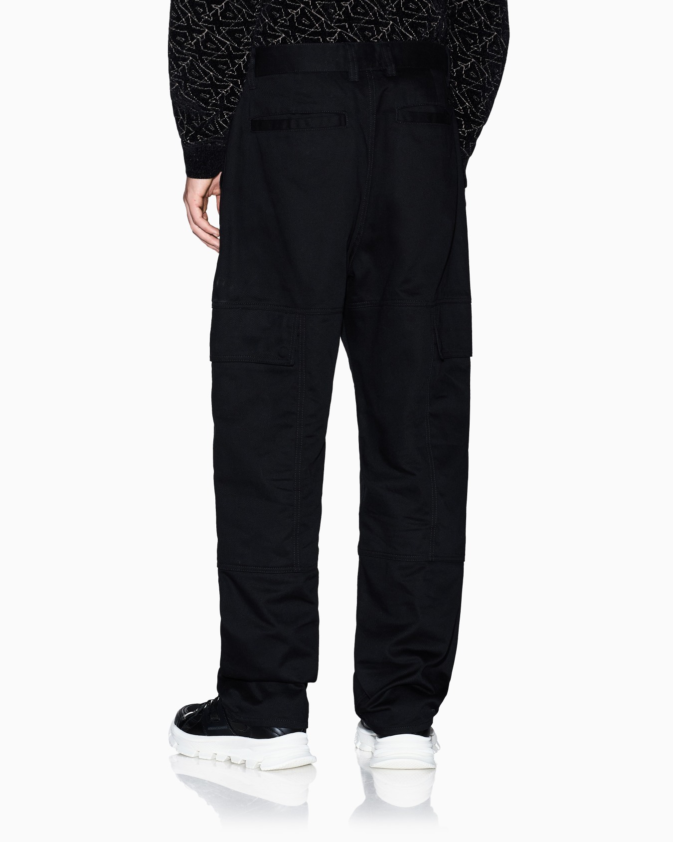 Cotton twill cargo pants Slide 2