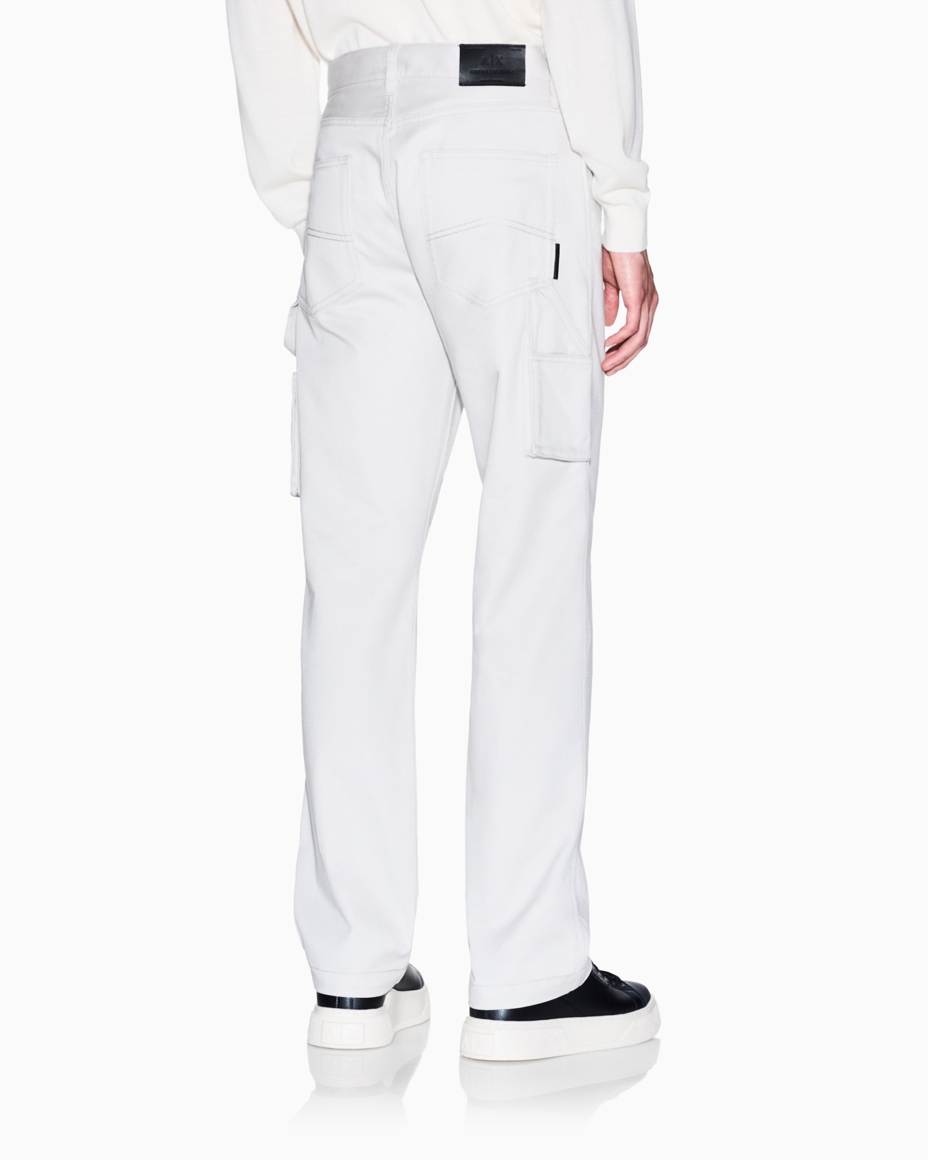 Regular fit cotton jeans スライドする 2